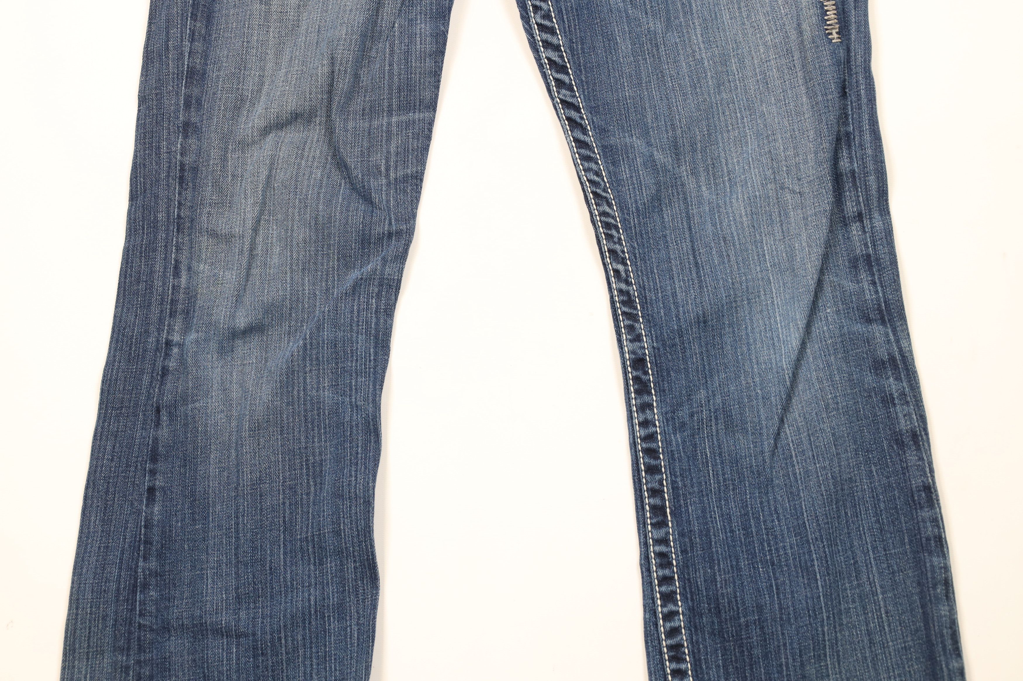 Vintage Buckle BKE Thick Stitch Culture Boot Cut Denim Jeans Blue Size 30" / US 8 / IT 44 - 3 Thumbnail