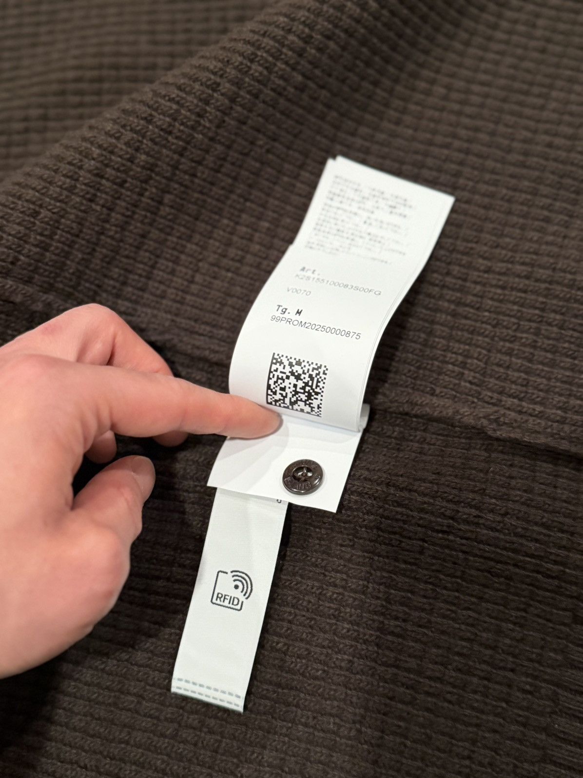 Stone Island Ghost Waffle-Knit Virgin Wool Zip-Up Cardigan Size US M / EU 48-50 / 2 - 11 Thumbnail