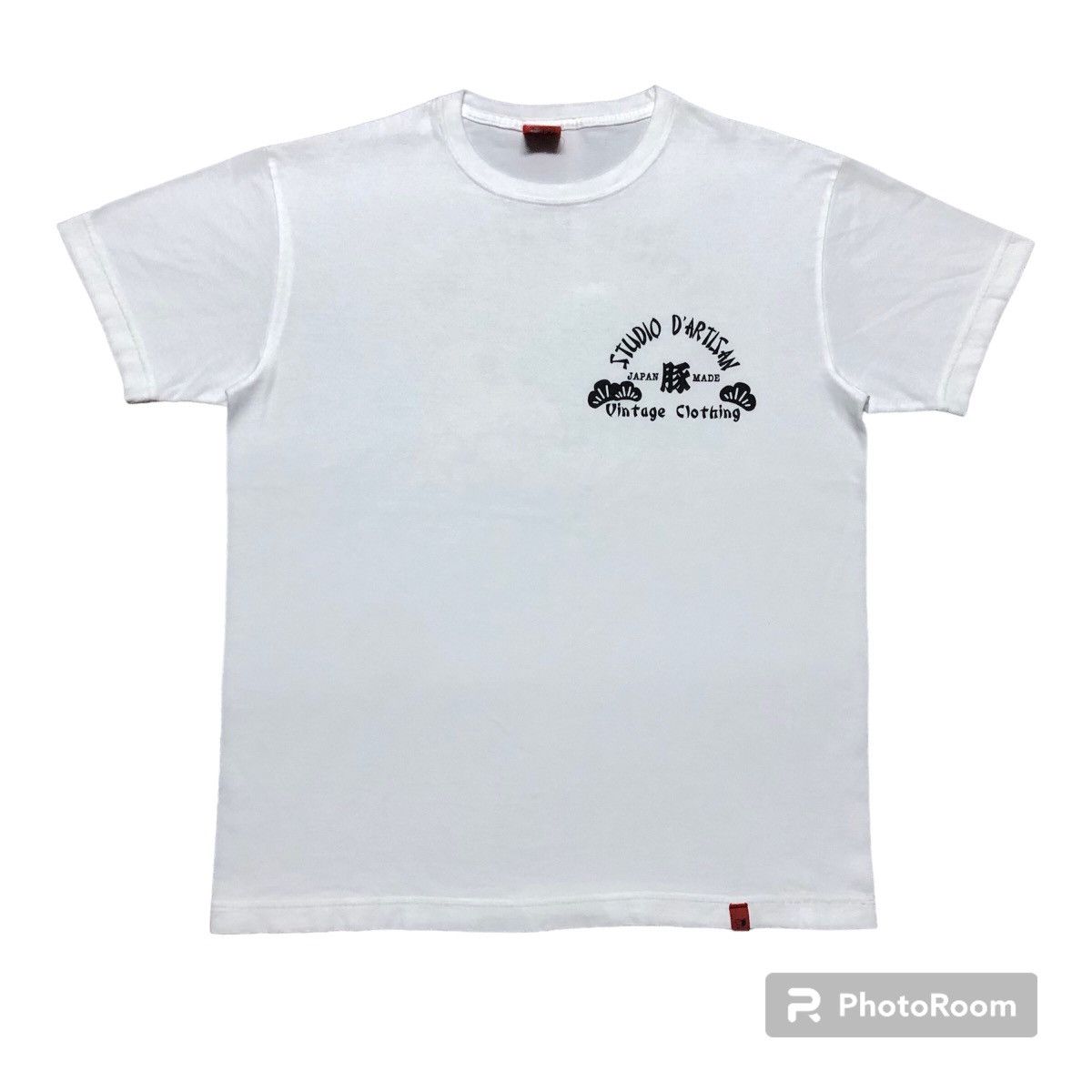 Japanese Brand × Studio D'Artisan Rare‼️🔥Studio D'Artisan Syokunin-Koubou Pig Japan T-Shirt Size US S / EU 44-46 / 1 - 2 Thumbnail