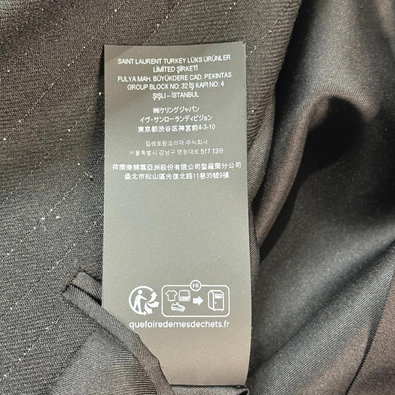 Saint Laurent Paris Saint Laurent Double Breasted Blazer Size 50R - 10 Thumbnail