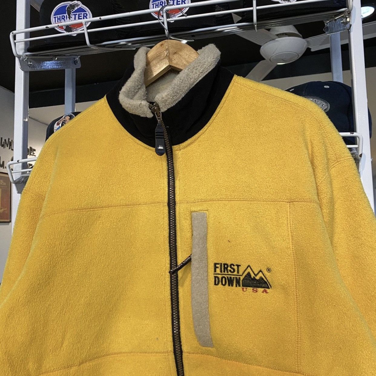 First Down USA Fleece Zipper Sweater