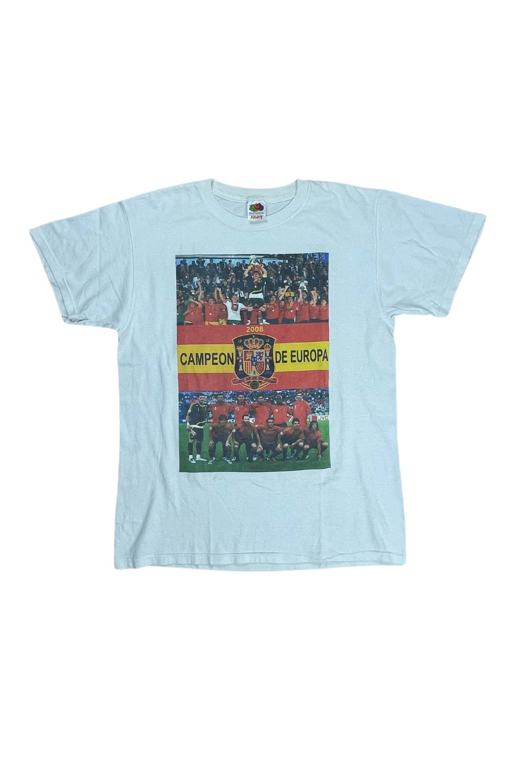 Fruit Of The Loom × Vintage 2008 Spain “Campeón de Europa” Celebration Tee Size US M / EU 48-50 / 2 - 1 Thumbnail