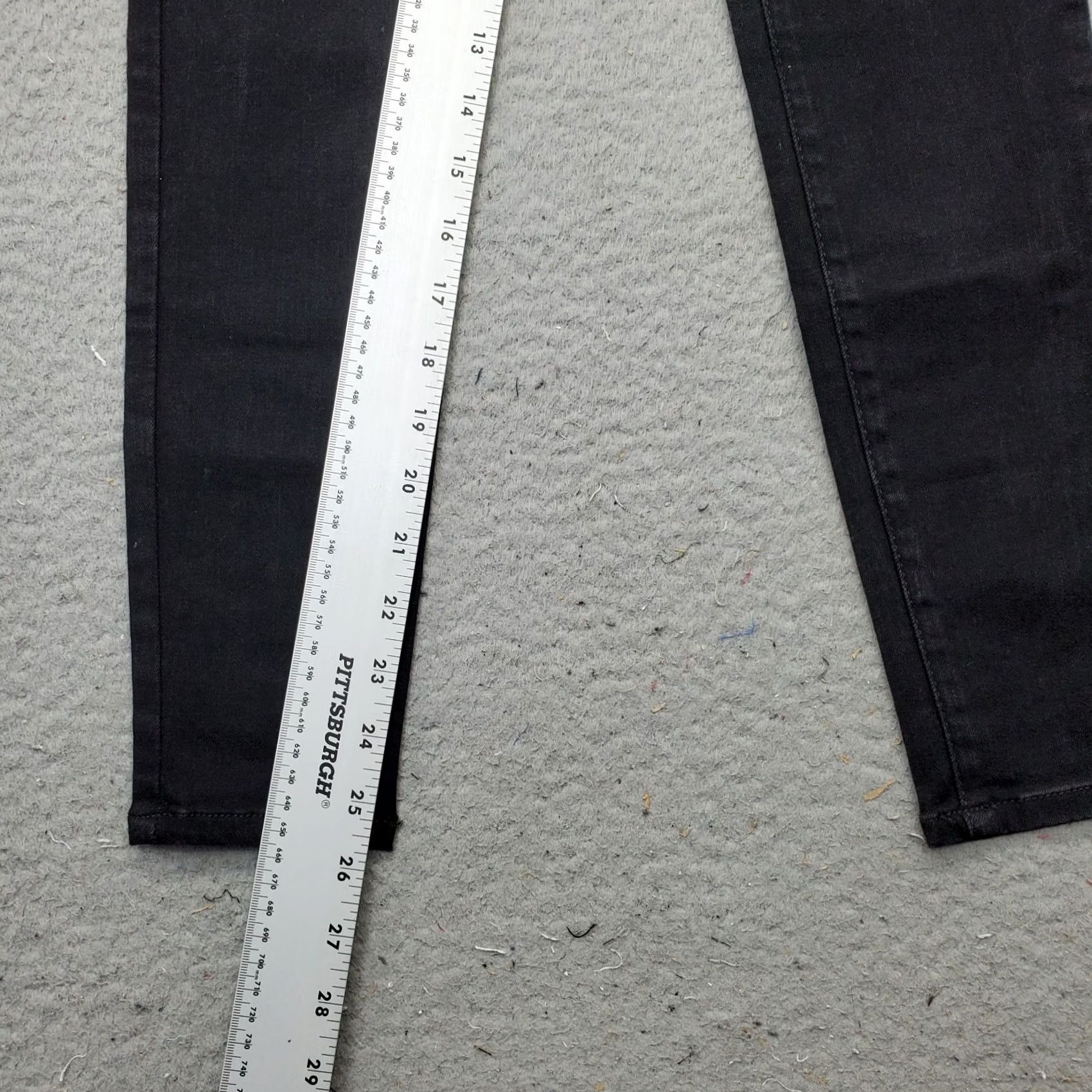 Free People VINTAGE Free People Ankle Pants Women 26 Black Cotton Regular Pull On Size 26" / US 2 / IT 38 - 4 Thumbnail