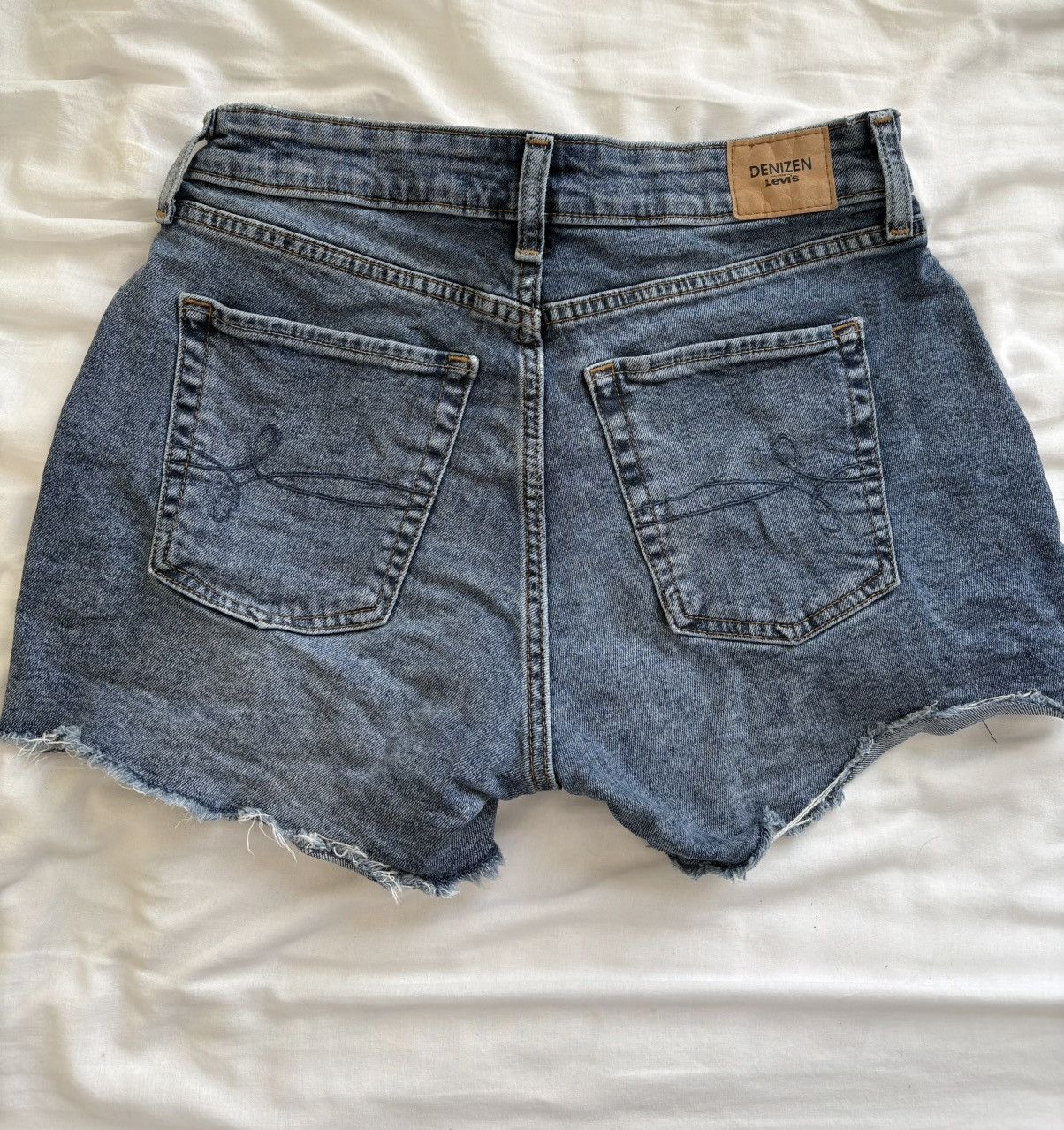 Levi's Levi cut off high rise denim shorts W27 Size 27" / US 4 / IT 40 - 4 Thumbnail