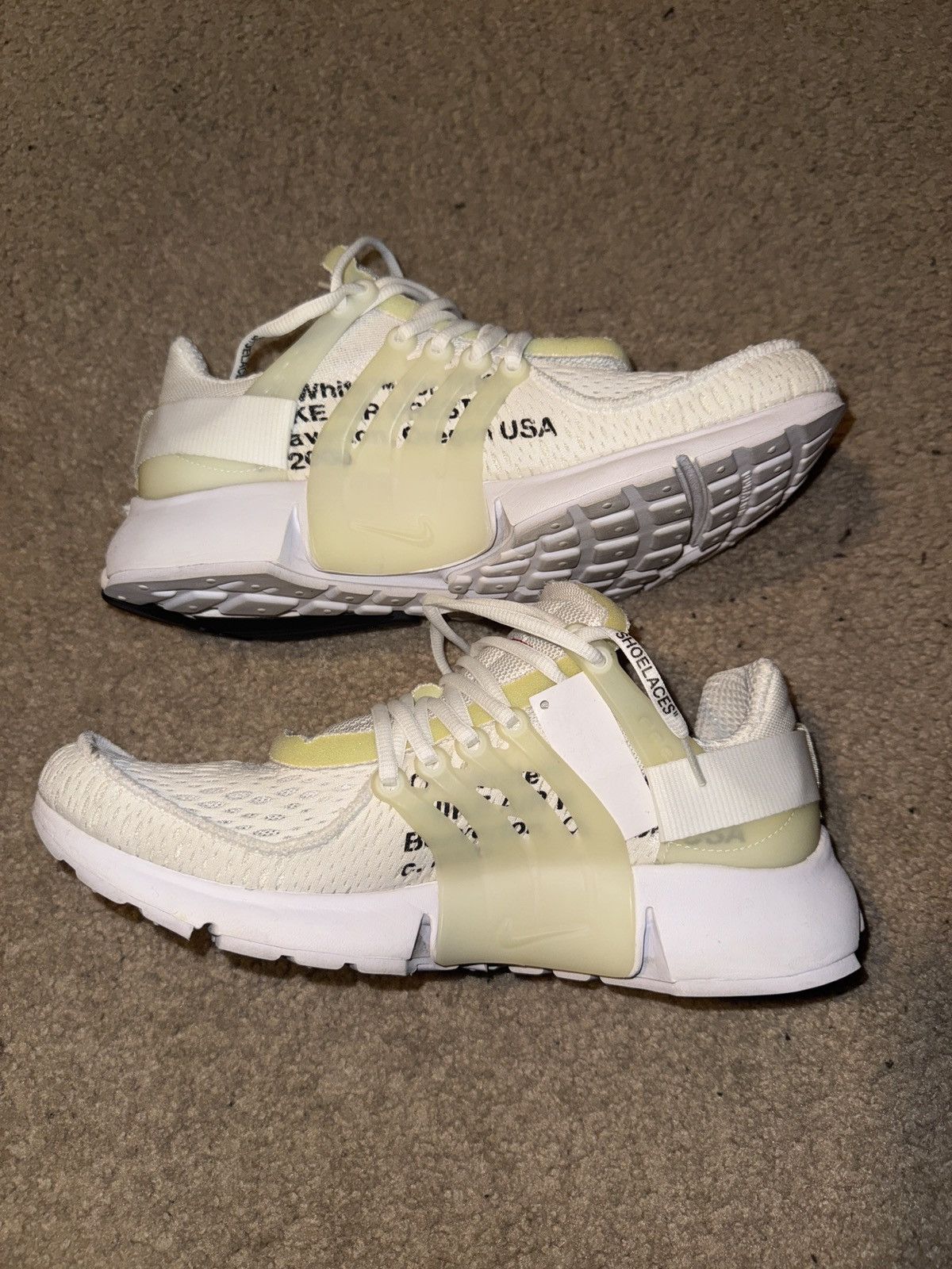 Nike × Off-White Off-White X Air Presto 'White' Size US 8.5 / EU 41-42 - 2 Thumbnail