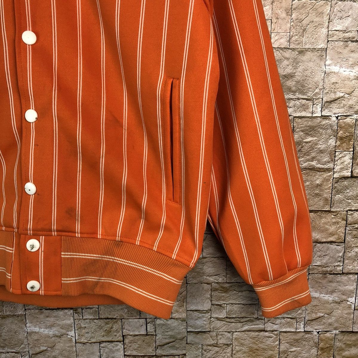 Descente Descente Orange Bombers varsity Jacket #A831 Size US S / EU 44-46 / 1 - 8 Thumbnail