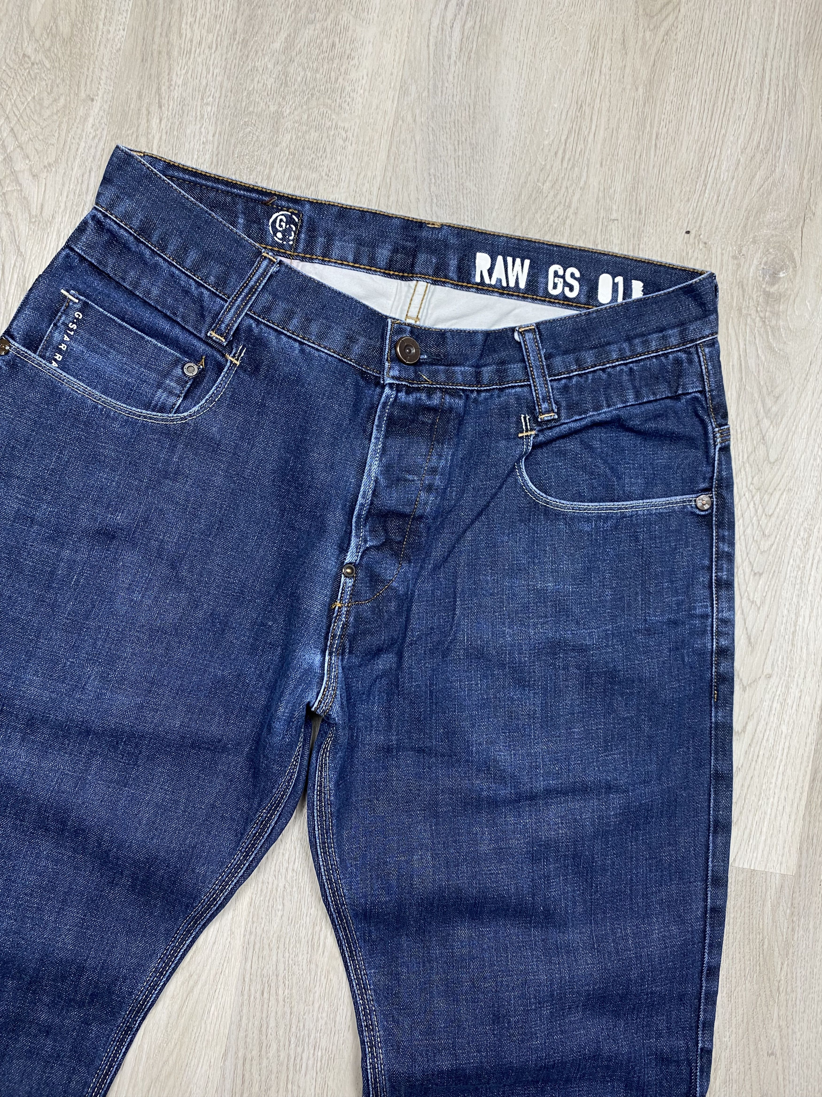 G-Star G Star Raw Vintage Mens Radar Tapered Denim Pants Jeans Size US 32 / EU 48 - 6 Thumbnail
