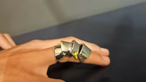 Jewelry × Vintage Cosplay Oosaki Nana Metal Armor Ring Size ONE SIZE - 5 Thumbnail