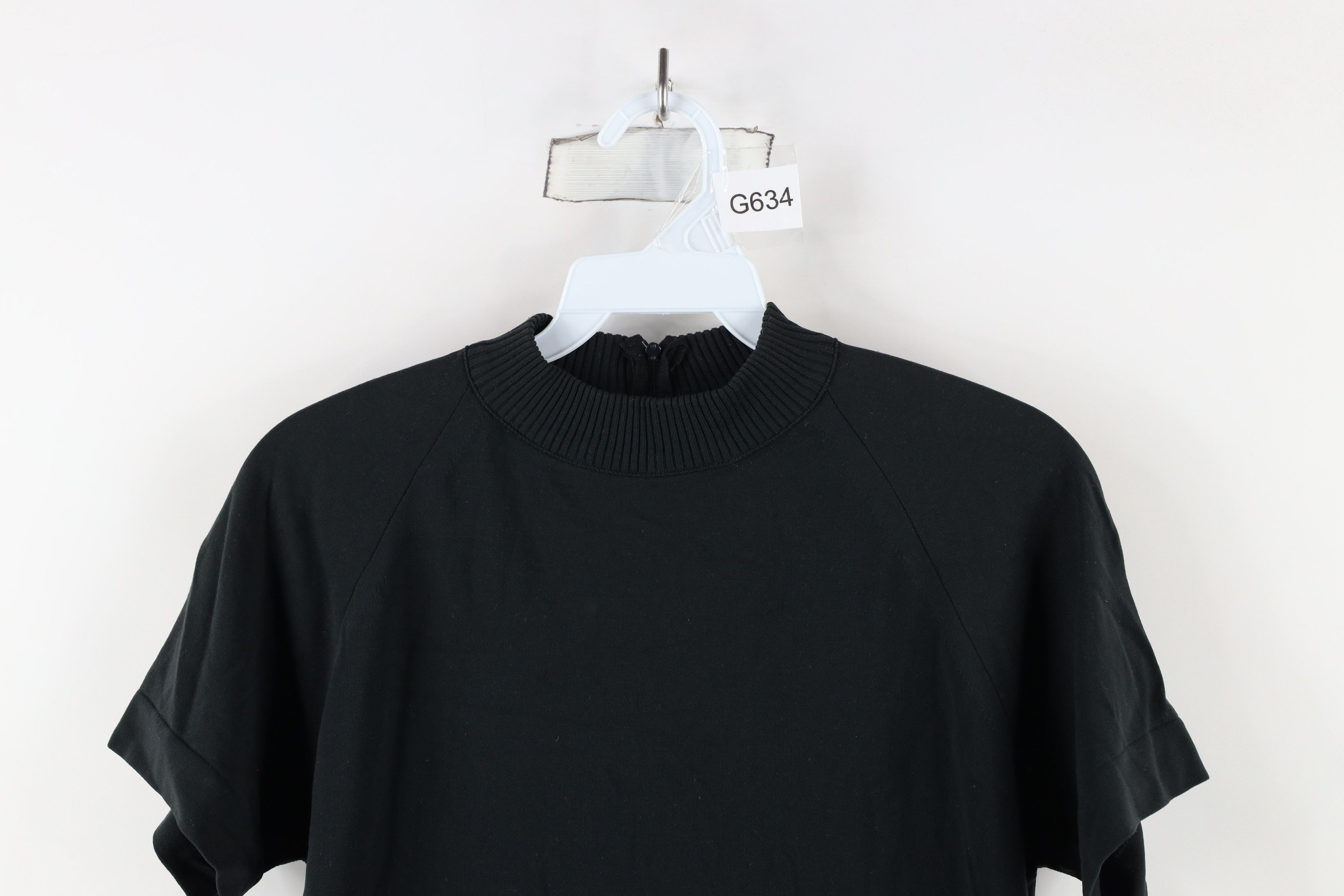 Vintage Vintage 50s 60s Streetwear Short Sleeve T-Shirt Black USA Size S / US 4 / IT 40 - 2 Thumbnail