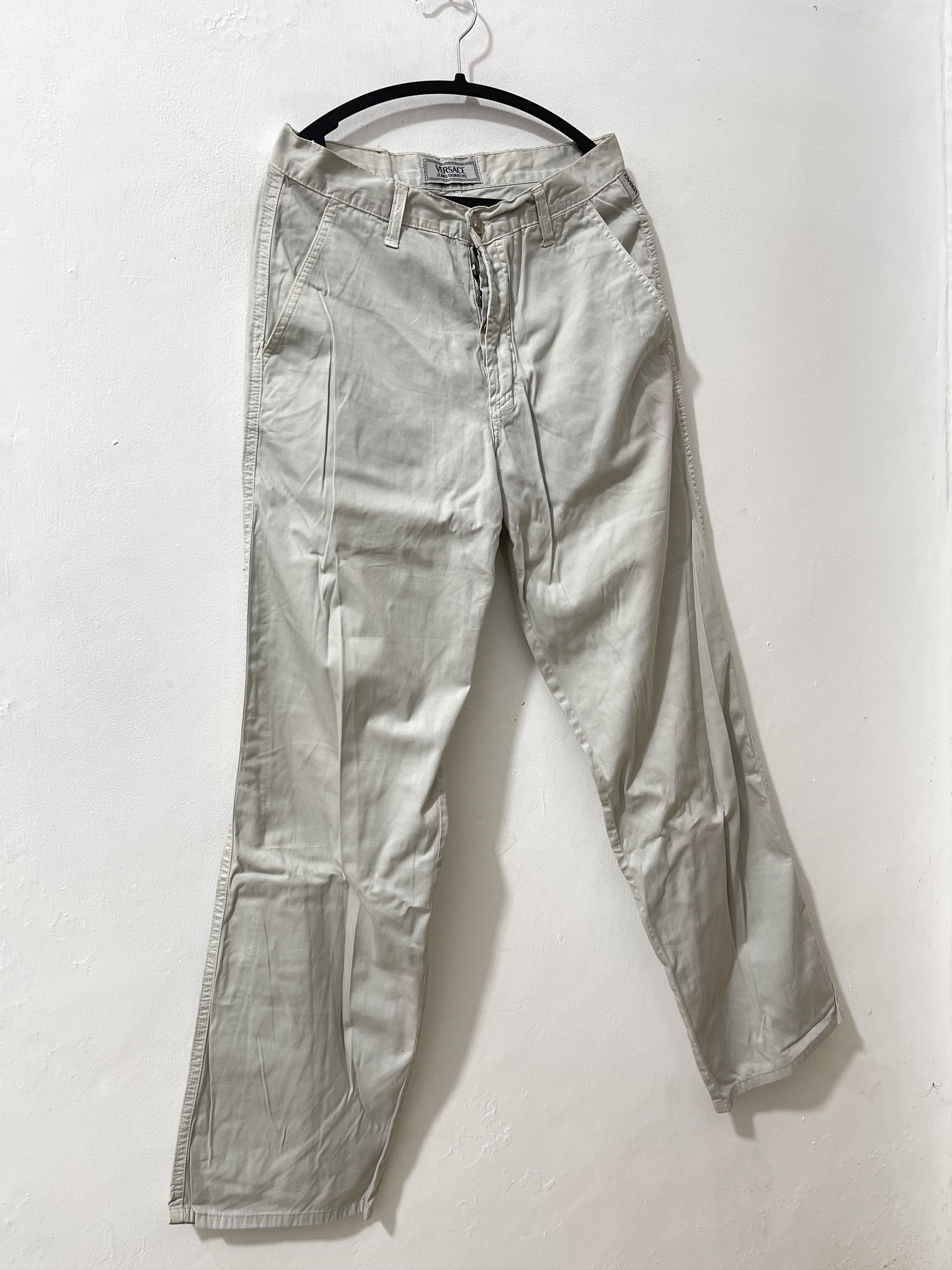 Versace Vintage Versace Jeans Signature Sunfade Archive Baggy Pants Size US 32 / EU 48 - 3 Thumbnail