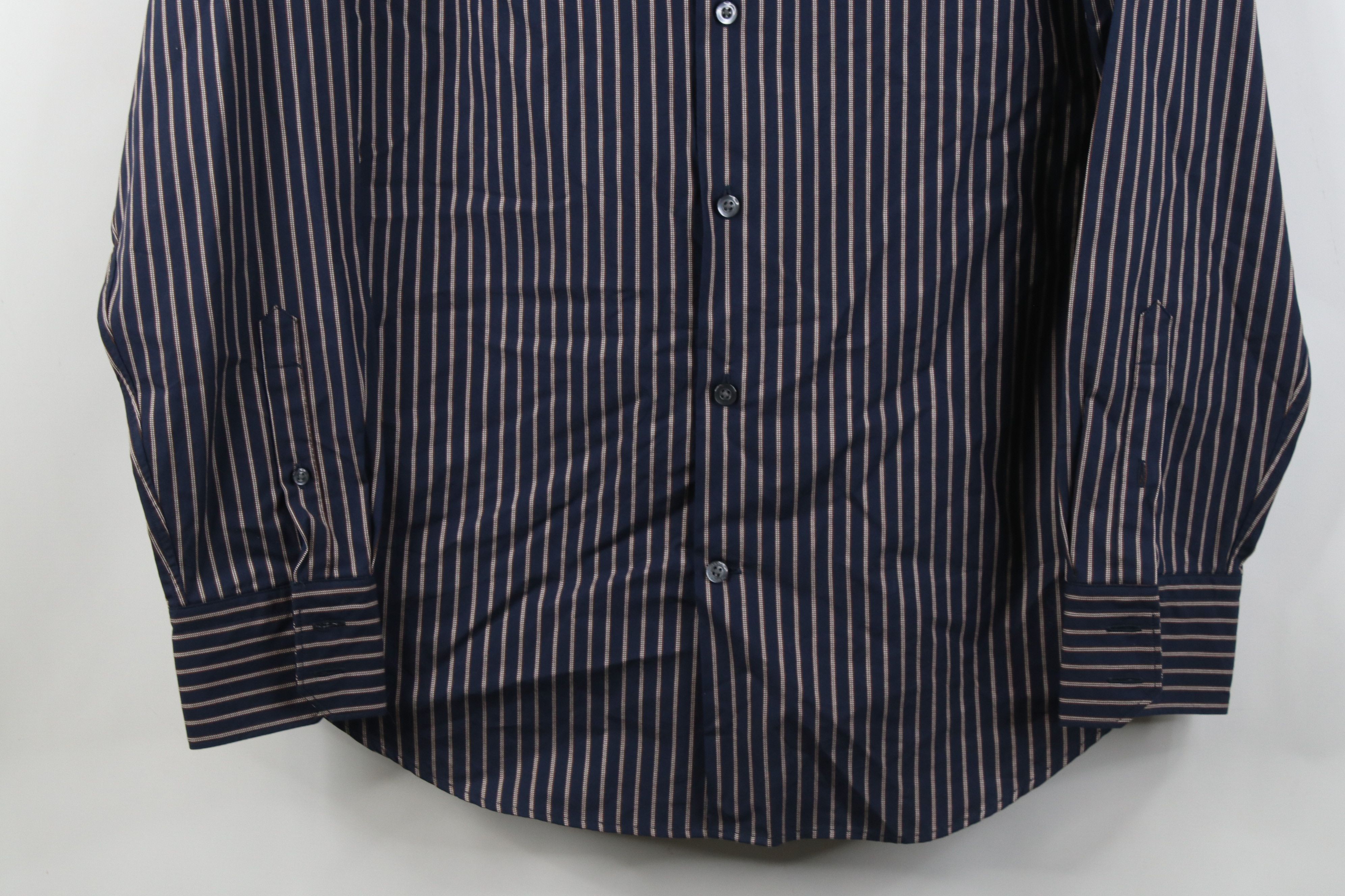 Banana Republic Deadstock Vintage Y2K Banana Republic Striped Button Shirt Size US S / EU 44-46 / 1 - 3 Thumbnail