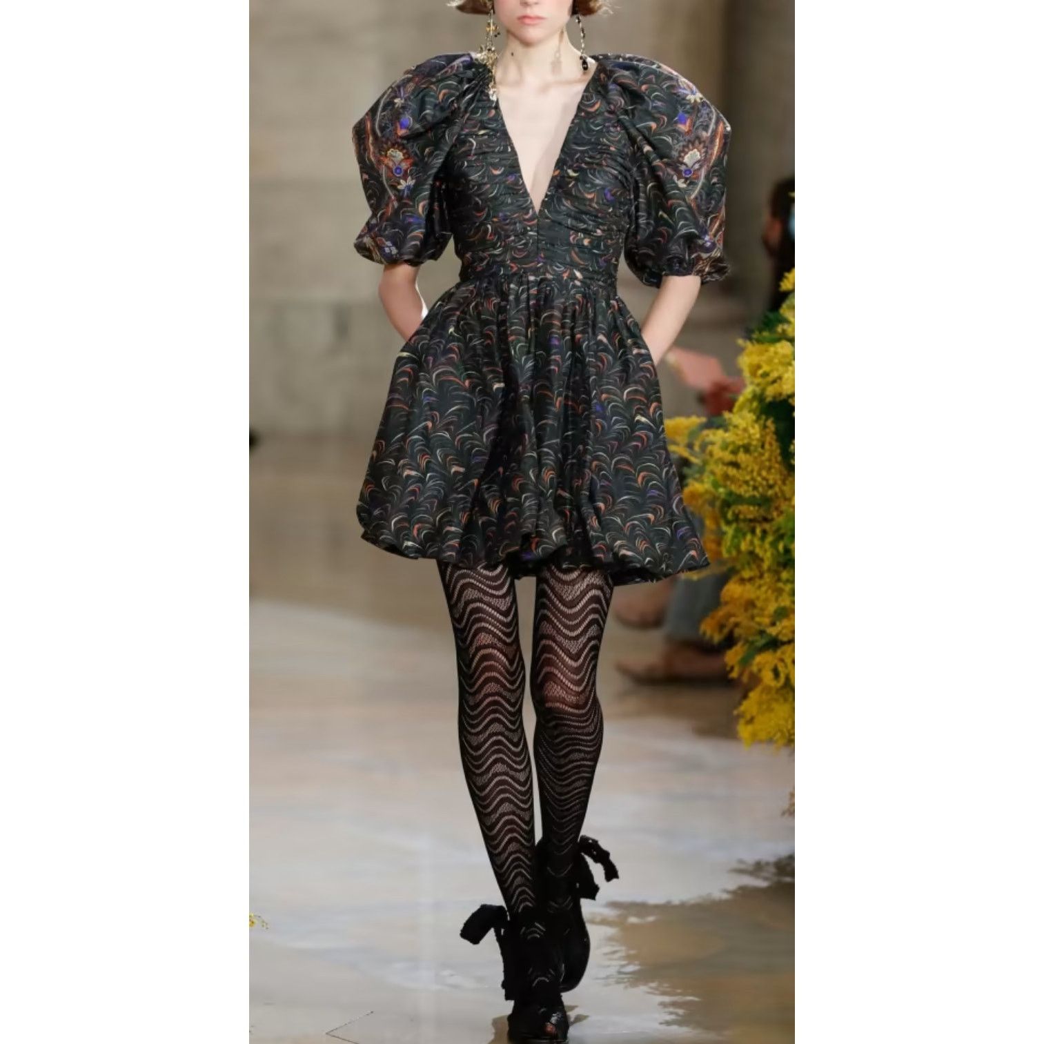 Ulla Johnson NEW Ulla Johnson Gwen dress in Obsidian Size 2 Size XS / US 0-2 / IT 36-38 - 1 Thumbnail