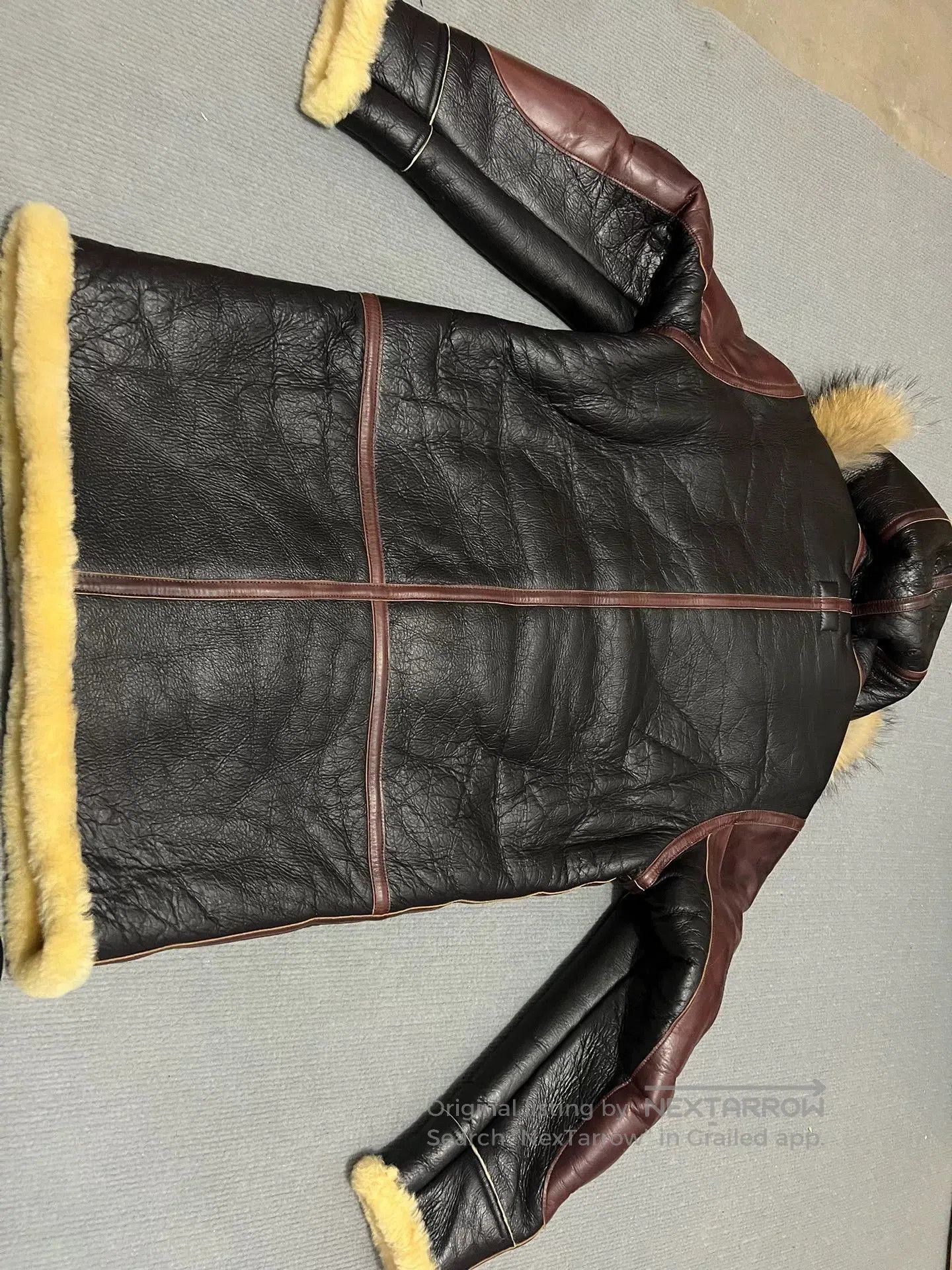 Vintage Vintage Winter Flight Coat for Men. Size US L / EU 52-54 / 3 - 2 Thumbnail
