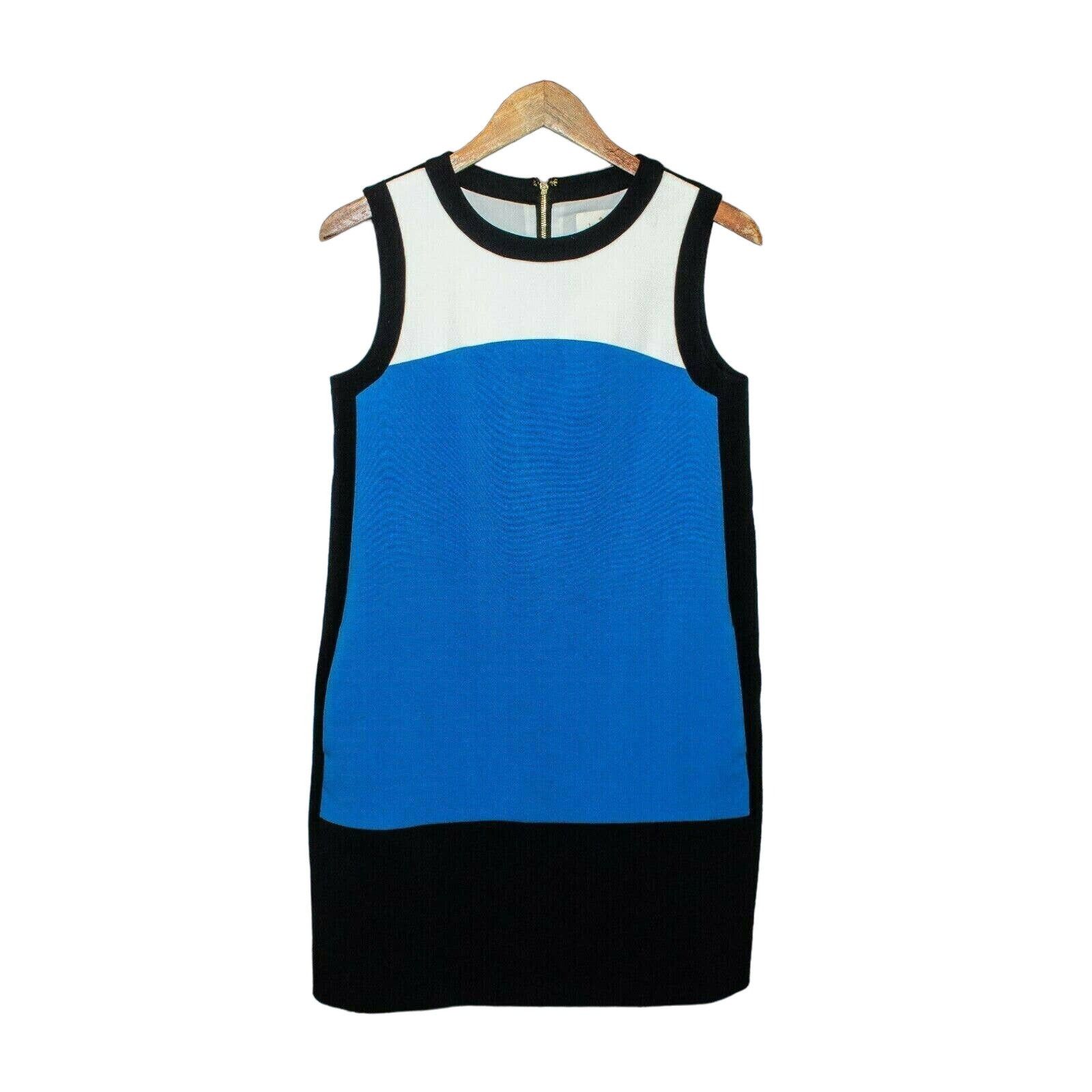 Kate Spade KATE SPADE Maysie Colorblock Shift Dress MOD Blue Black Size S / US 4 / IT 40 - 6 Thumbnail