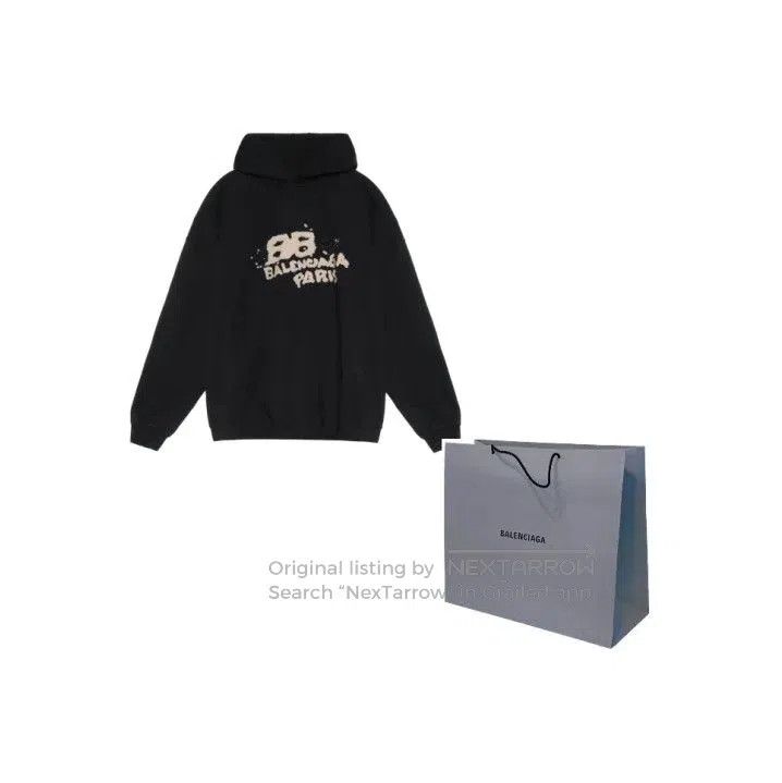 Balenciaga Balenciaga Hand Drawn Logo Hoodie for Men. Size US M / EU 48-50 / 2 - 1 Thumbnail