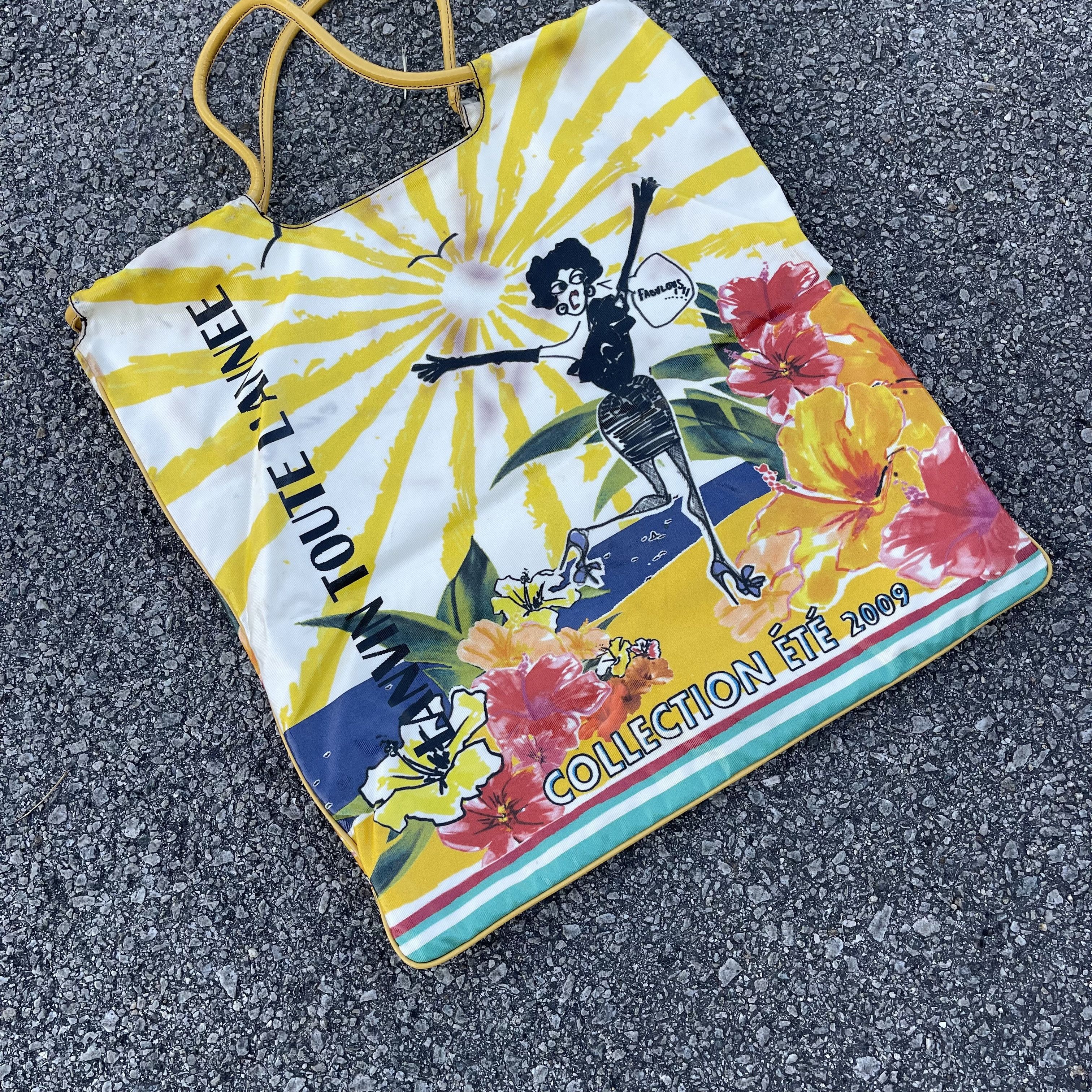 Designer × Lanvin Lanvin Shoulder / Tote Bag 2009 Collection Art Size ONE SIZE - 1 Thumbnail