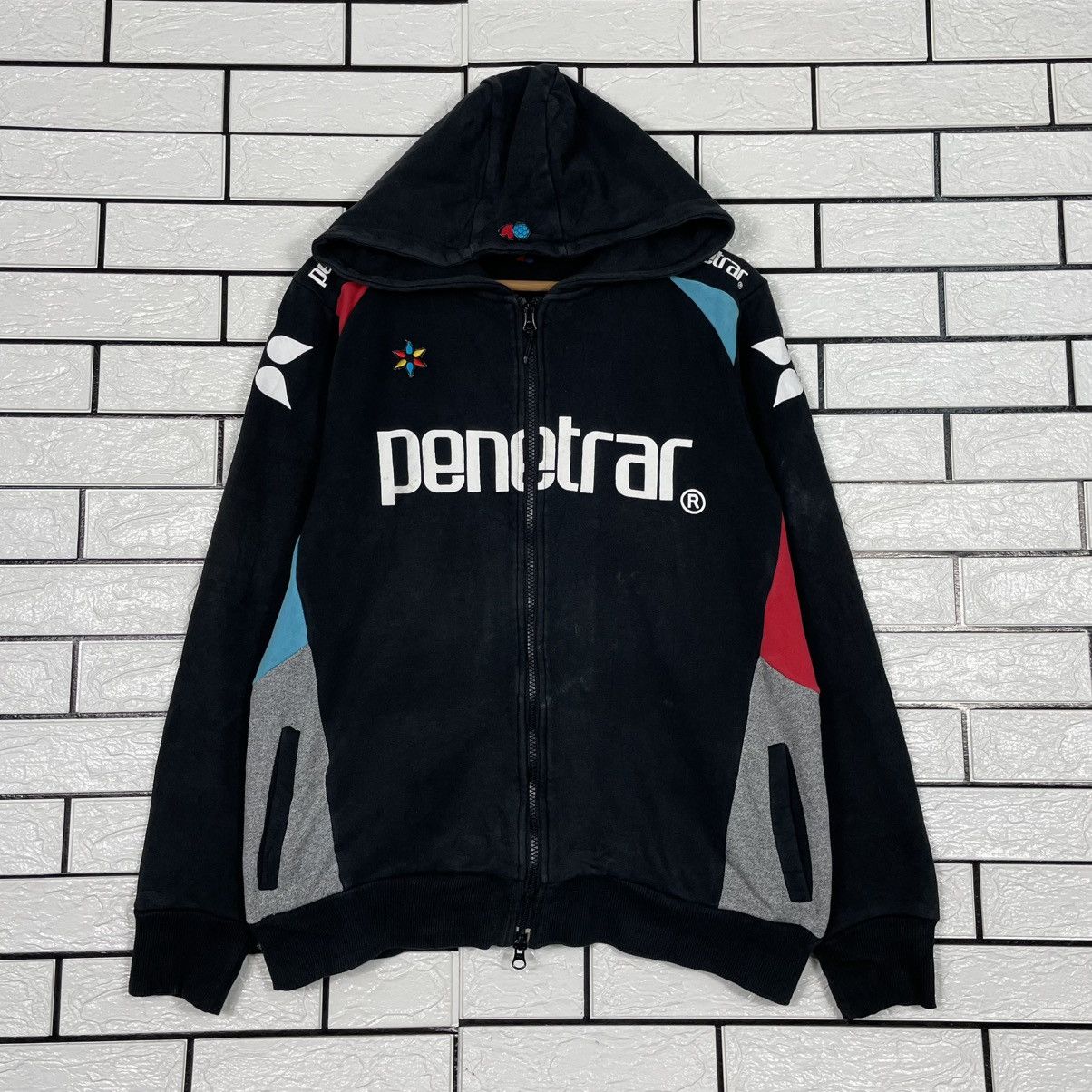 Japanese Brand Nice Design Penetra Zipper Hoodie Size US M / EU 48-50 / 2 - 1 Thumbnail