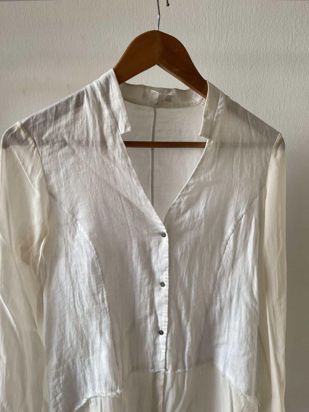 Helmut Lang Helmut Lang Button Ups Shirt Size M / US 6-8 / IT 42-44 - 5 Thumbnail