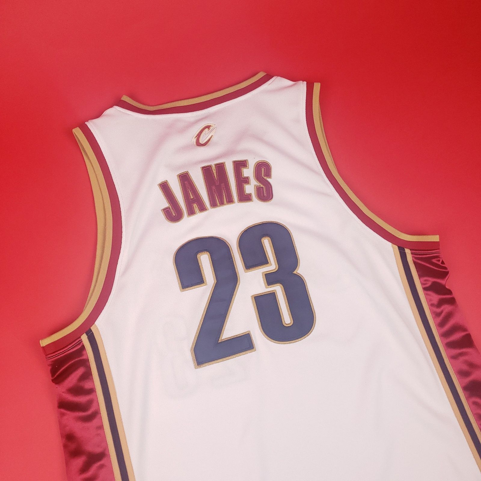 Adidas 2004 LeBron James Cleveland Cavs Cavaliers Adidas Jersey 54 Size US XL / EU 56 / 4 - 4 Thumbnail