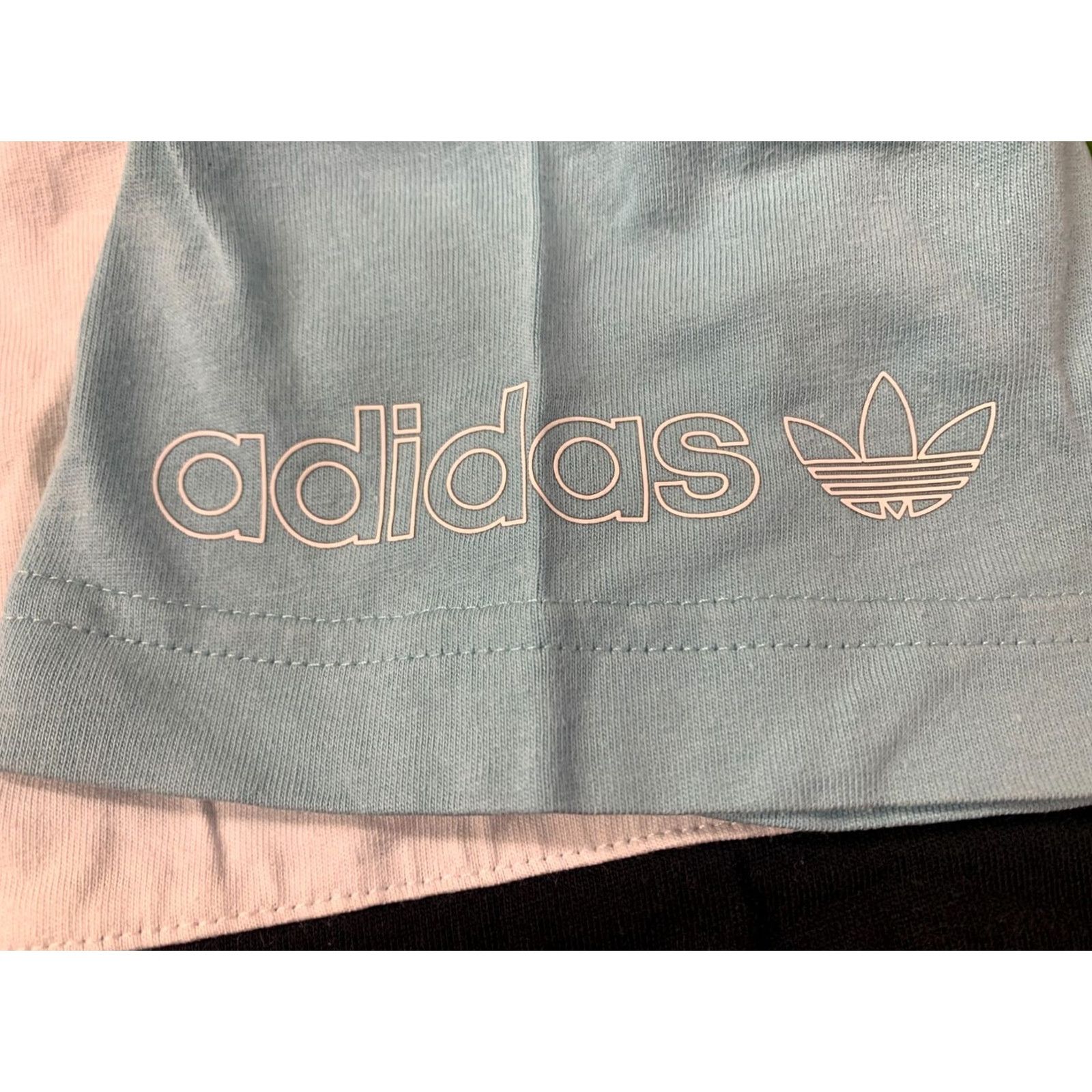 Adidas ADIDAS ORIGINAL T-SHIRT MEN XS COTTON JERSEY SHORT SLEEVE 100% COTTON Mint White Black Logo Basic Tee Summer 2020s Mens XS Size US XS / EU 42 / 0 - 4 Thumbnail