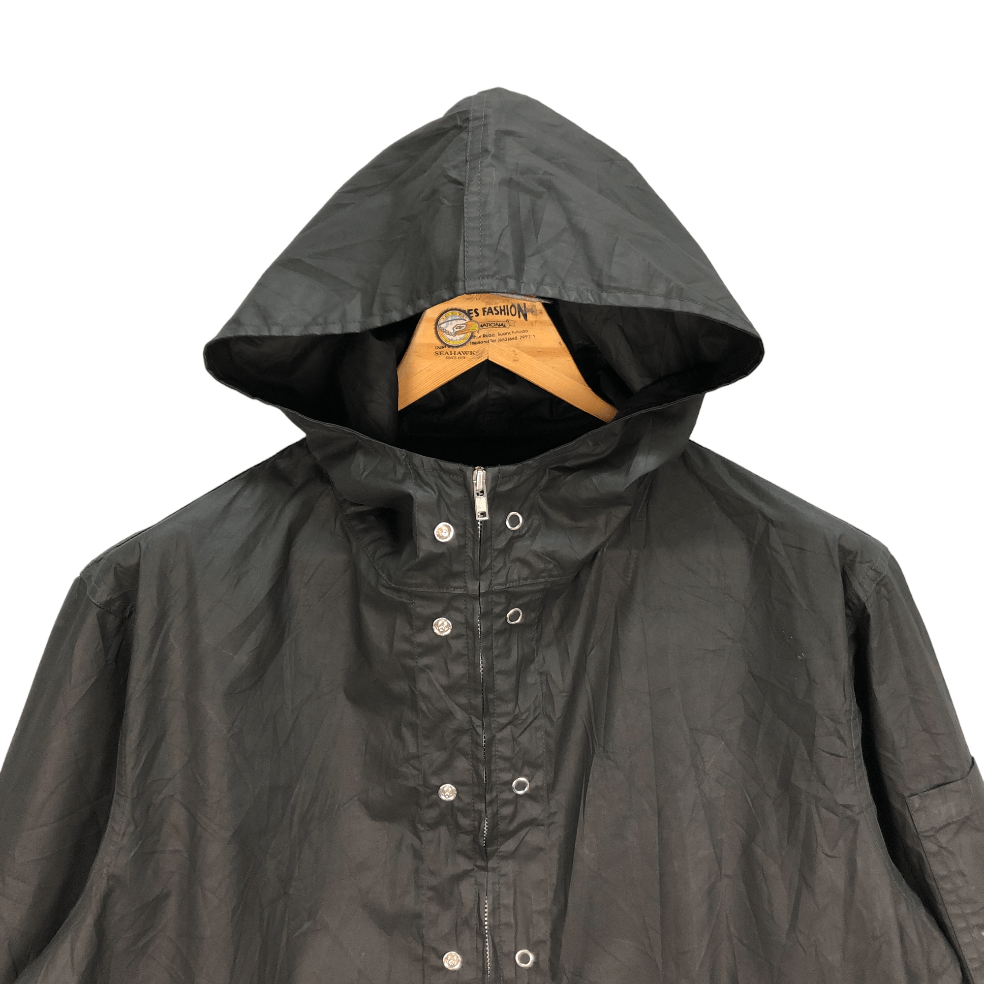 BIGI RADMESS BIGI 2 WAY BUTTON & ZIPPER HOODIE JACKET #5215-180 Size US L / EU 52-54 / 3 - 2 Thumbnail