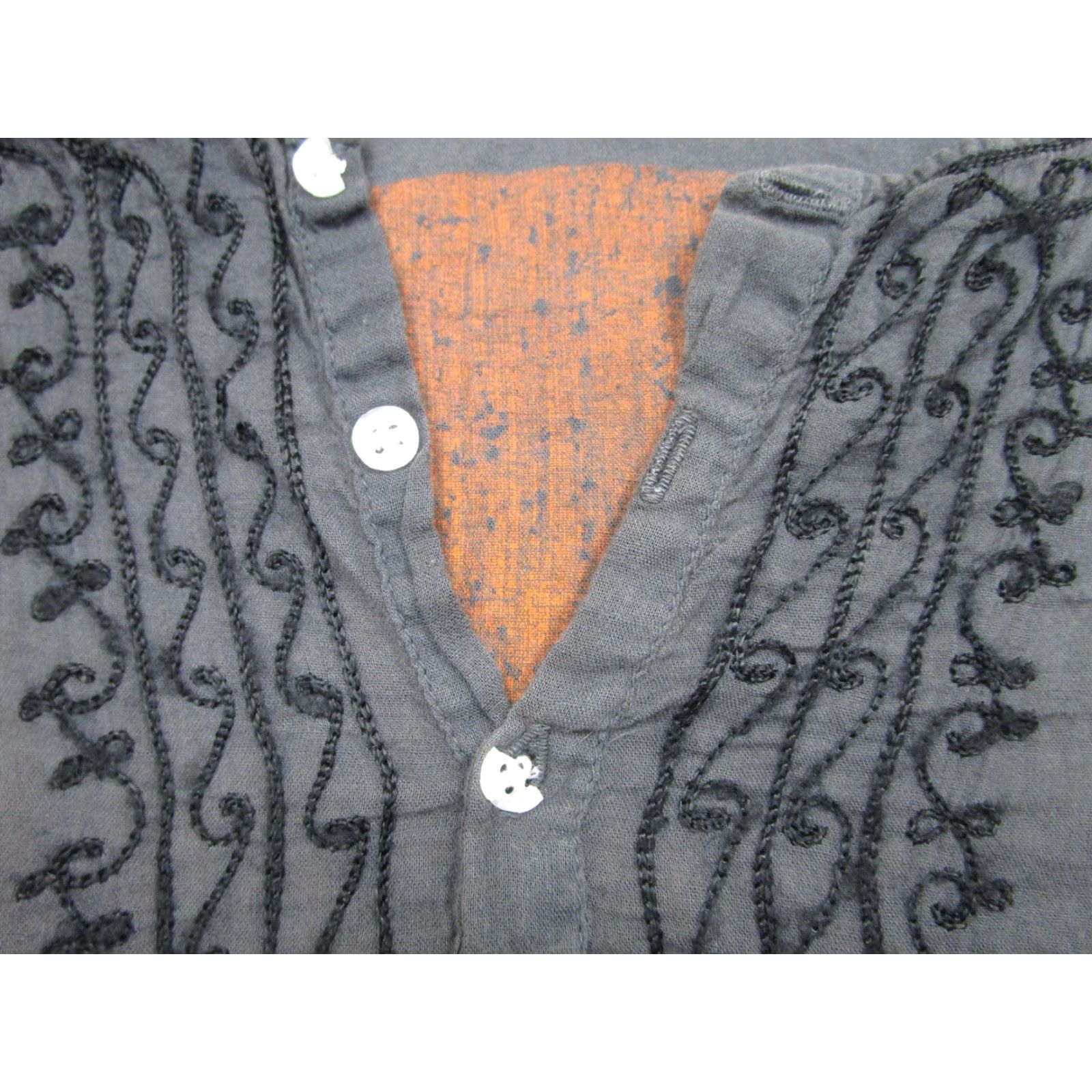 Vintage Two Nine One Shirt Womens L Embroidered Henley Graphic 291 Venice California Size L / US 10 / IT 46 - 5 Thumbnail