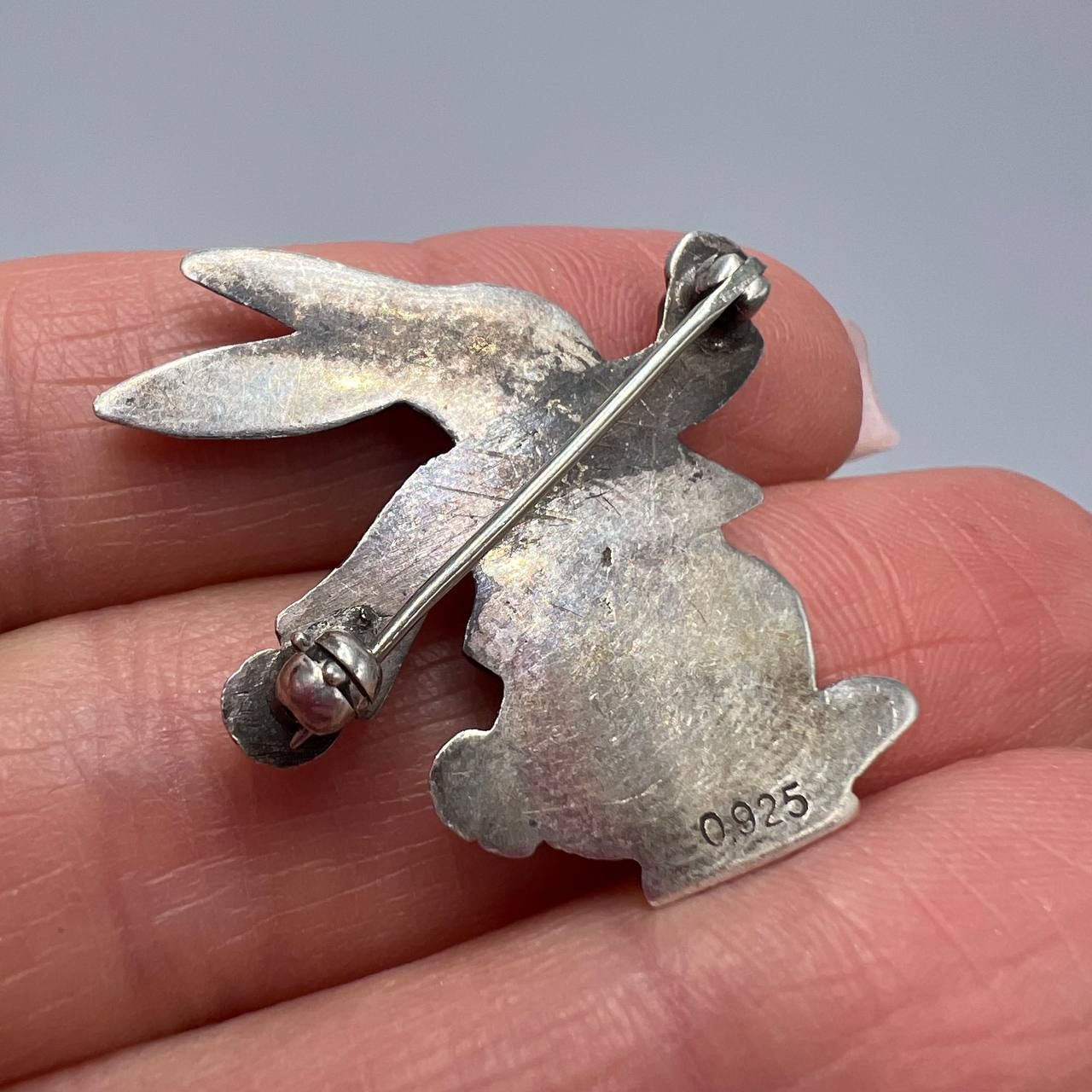 Vintage 1990 Vintage Sterling Silver 925 Women's Jewelry Brooch Pin Size ONE SIZE - 4 Thumbnail