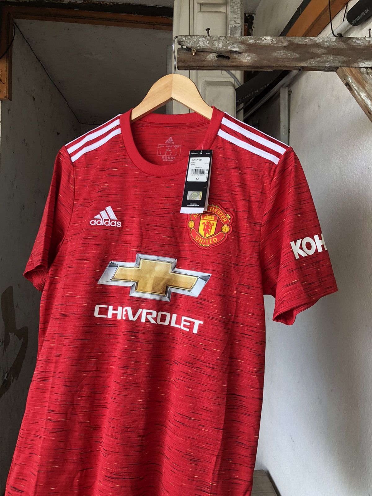 Adidas Authentic❗️Adidas Manchester United Jersey Size US M / EU 48-50 / 2 - 4 Thumbnail
