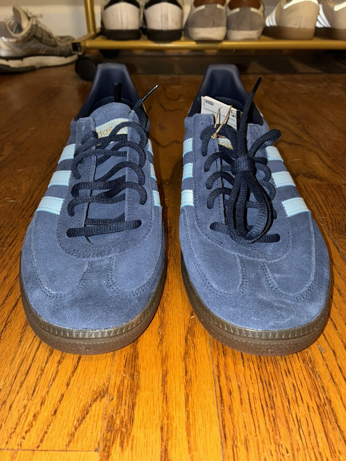Adidas RARE Adidas Gazelle “Shadow Navy Clear Blue” Size US 11 / EU 44 - 3 Thumbnail