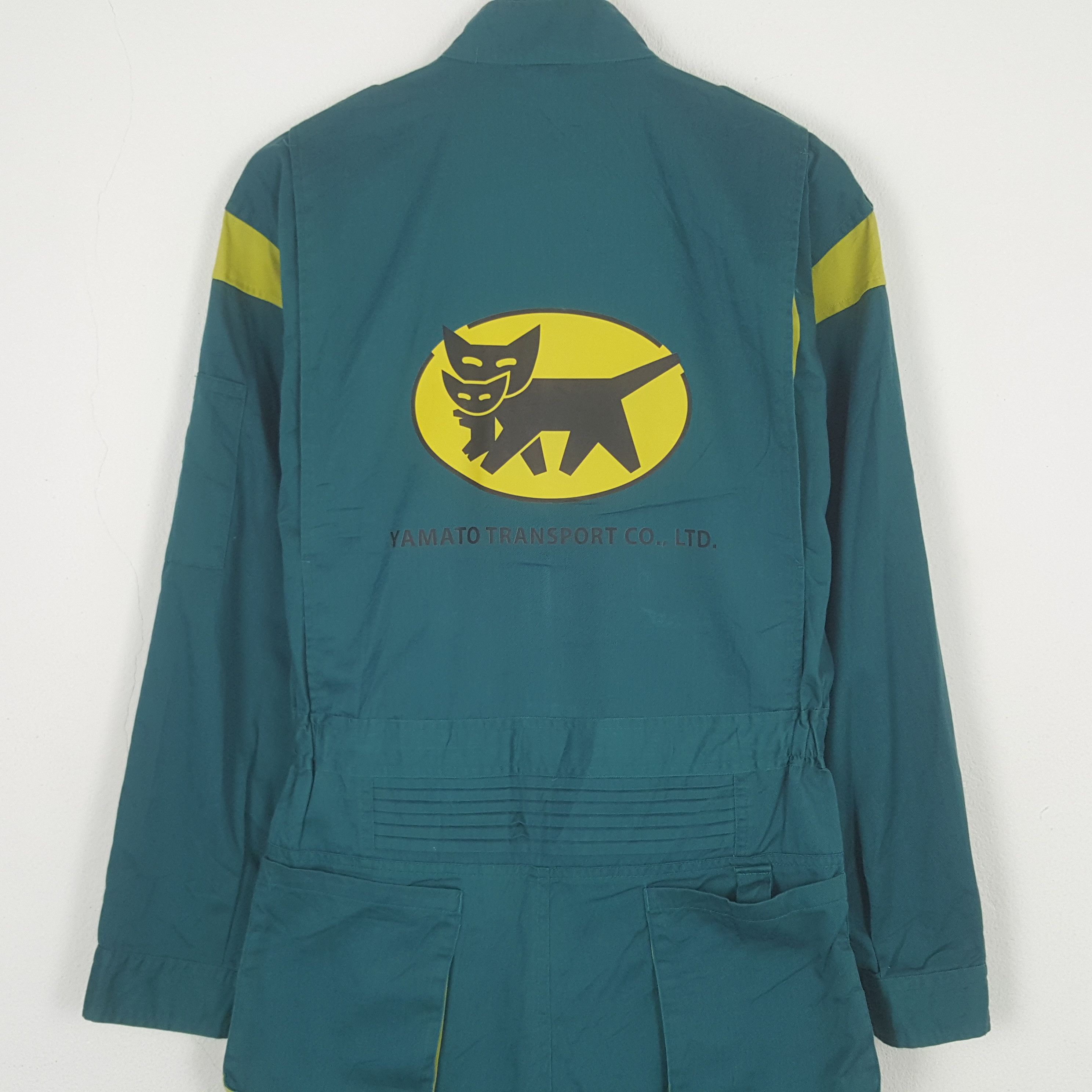 Japanese Brand Vintage Yamato Transport Custom Coverall Japan Jacket Size US M / EU 48-50 / 2 - 2 Thumbnail
