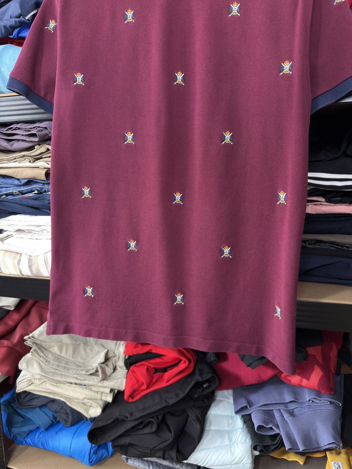 Polo Ralph Lauren POLO RALPH LAUREN MONOGRAM CREST POLO SHIRT CUSTOM SLIM FIT Size US L / EU 52-54 / 3 - 11 Thumbnail