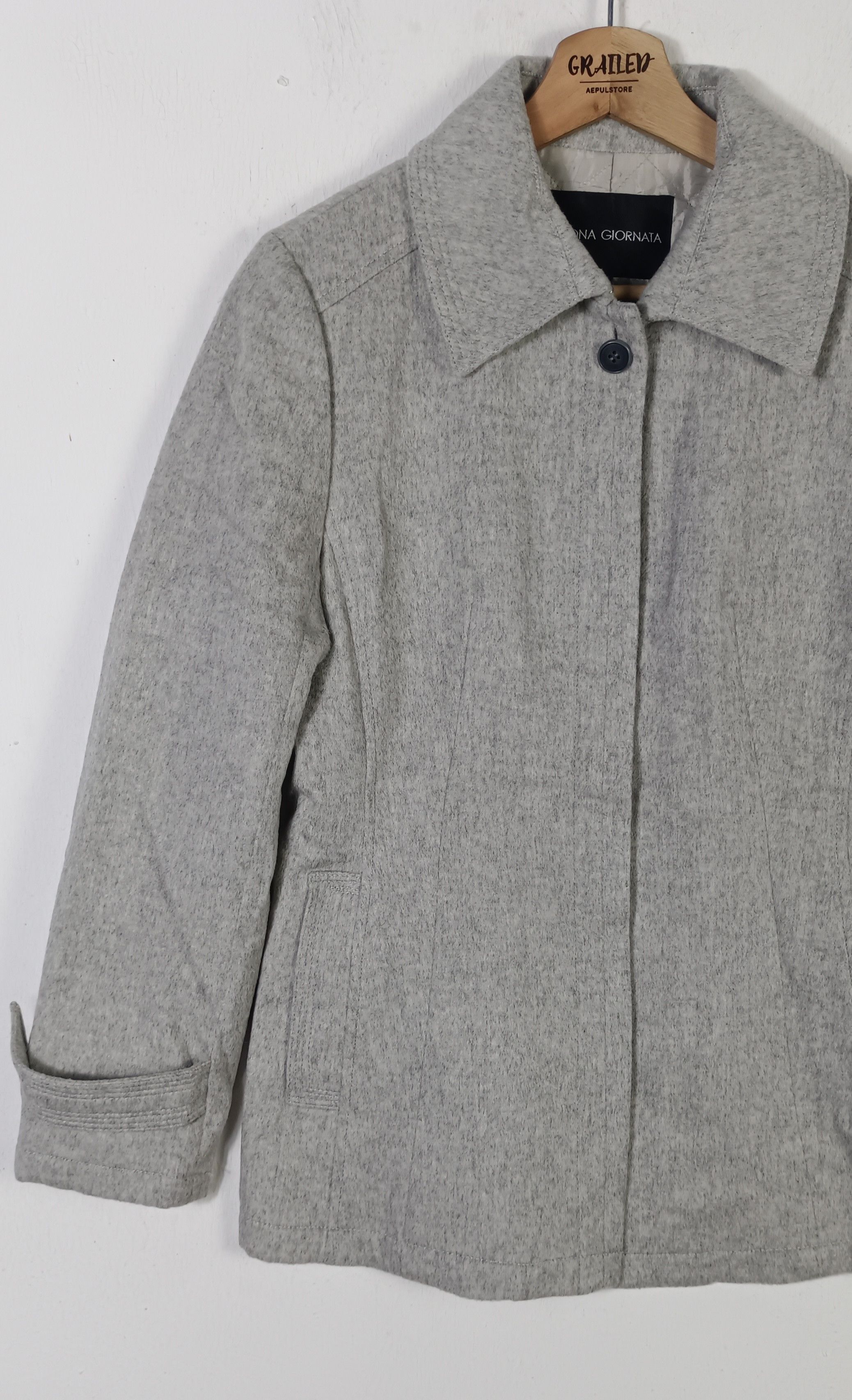 Japanese Brand Vintage🔥 Buano Giornata Wool Cot Size US S / EU 44-46 / 1 - 7 Thumbnail
