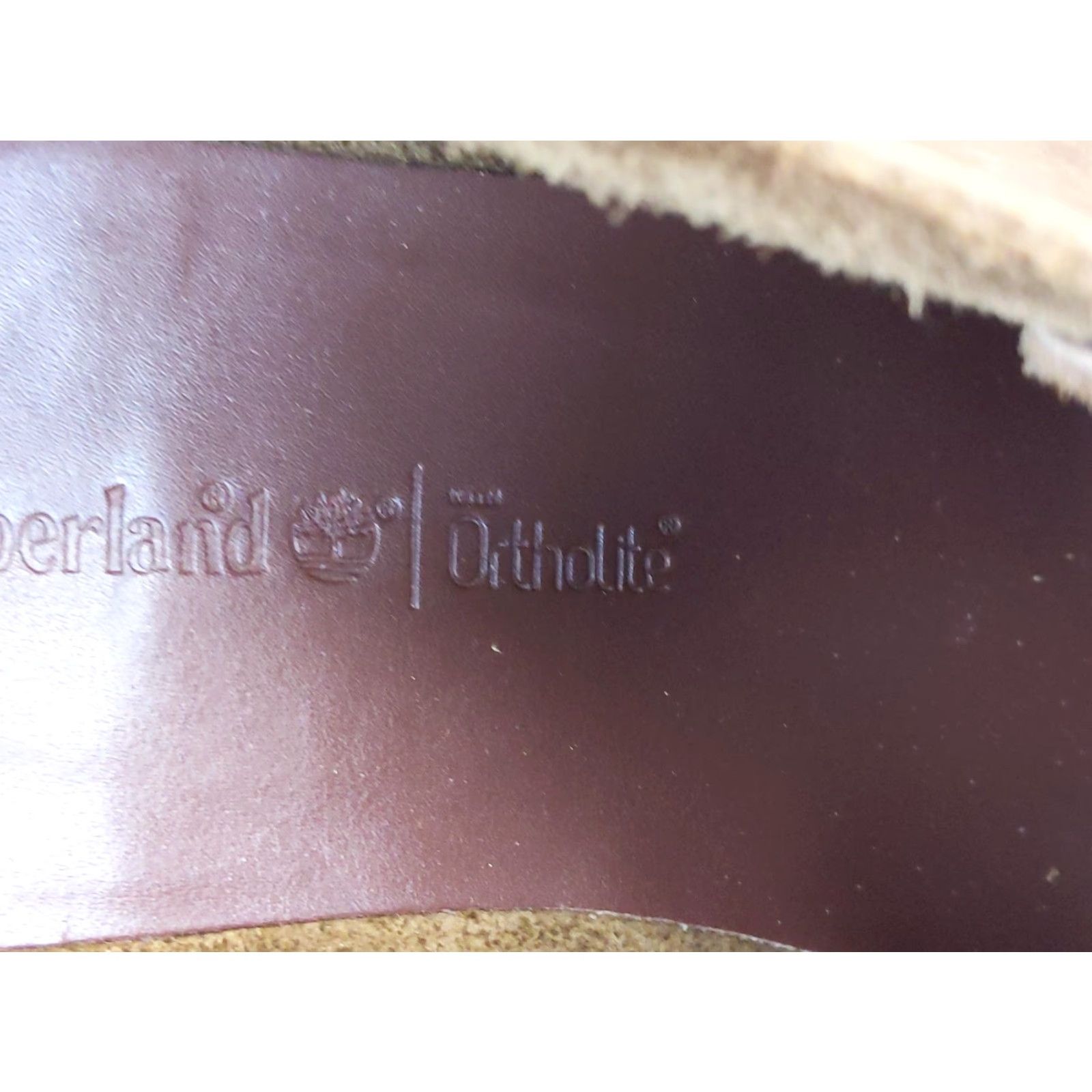 Timberland Timberland Chukka Boots Mens 12 Brown Leather Suede Ankle Casual Ortholite Leather Insole Rubber Outsole - Mens Shoes size 12 Brown Size US 12 / EU 45 - 7 Thumbnail