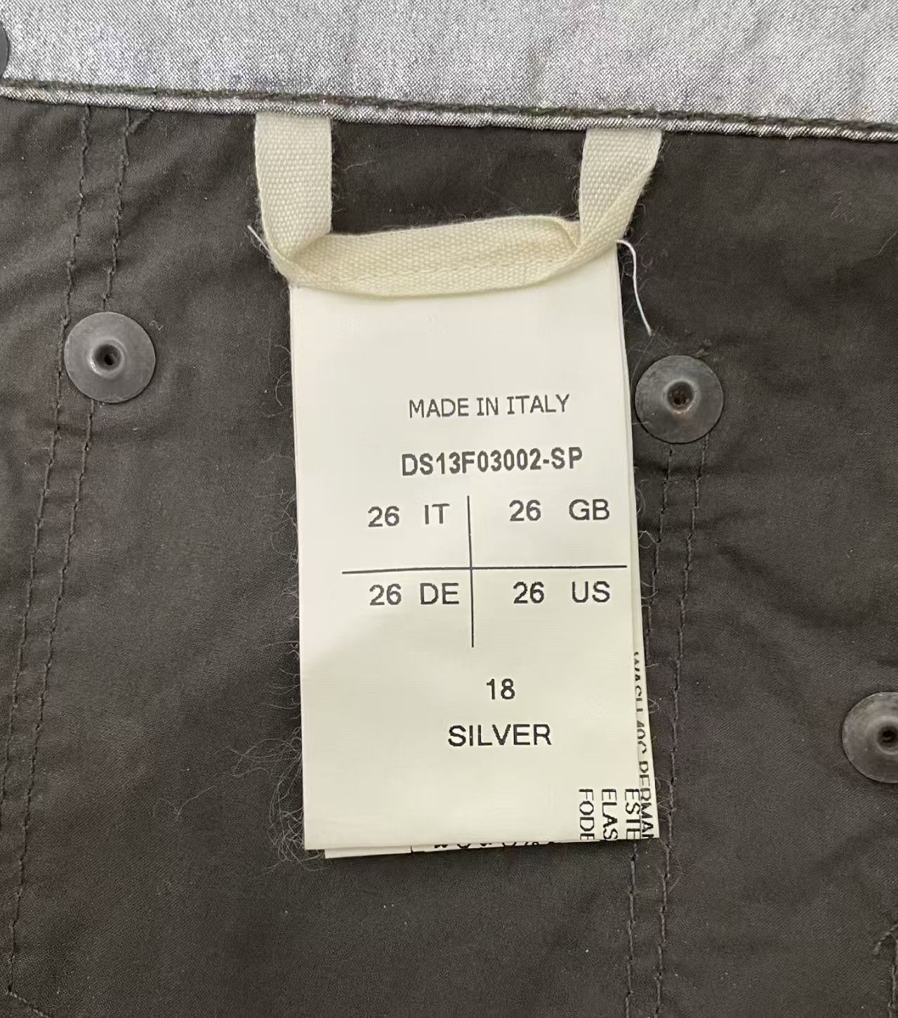 Rick Owens Rick owens berlin cut silver trousers Size US 26 / EU 42 - 3 Thumbnail