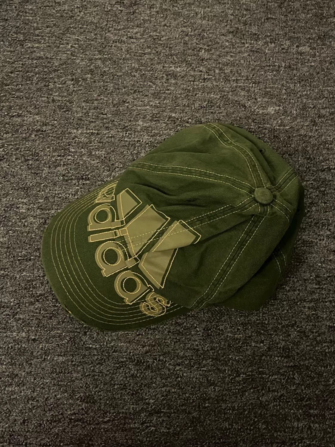 Adidas adidas Vintage Green Fashion Cap Size ONE SIZE - 1 Thumbnail