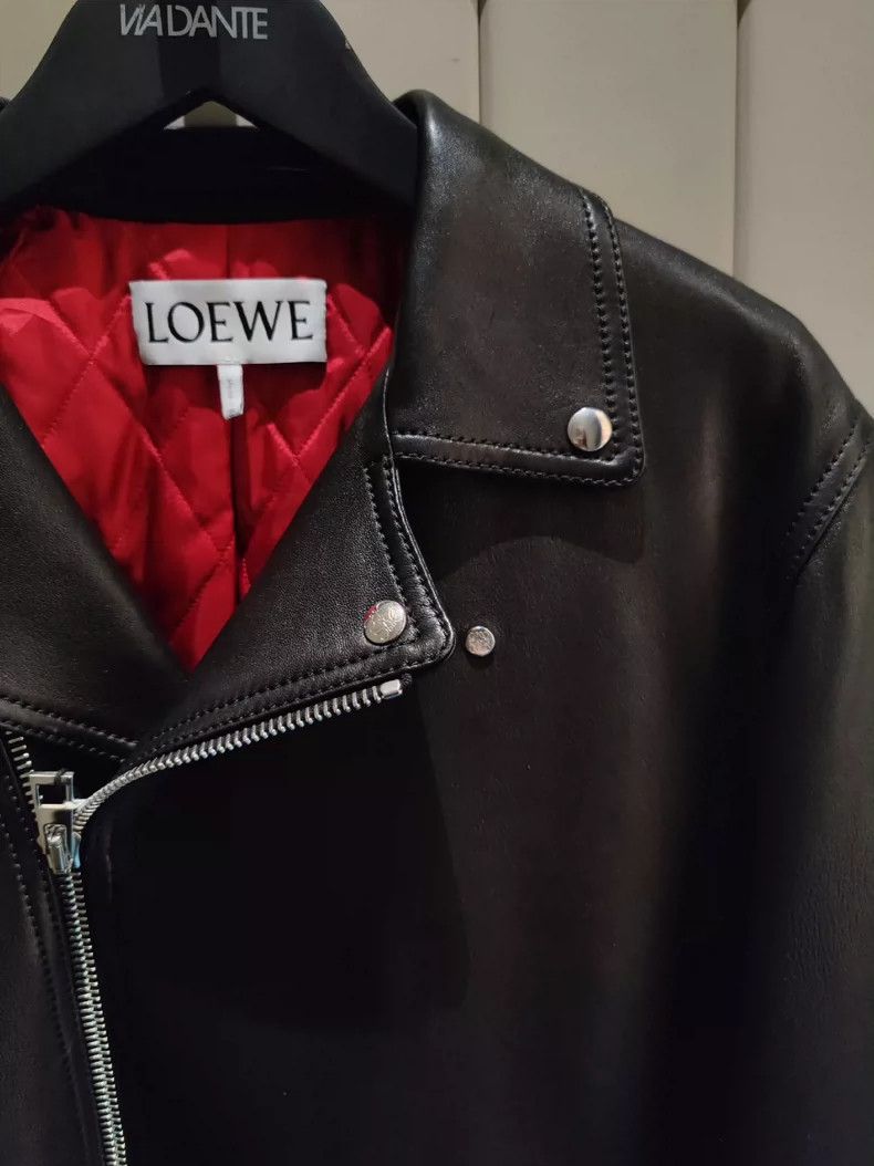 Loewe LOEWE Skin coat with flap zipper Size L / US 10 / IT 46 - 3 Thumbnail