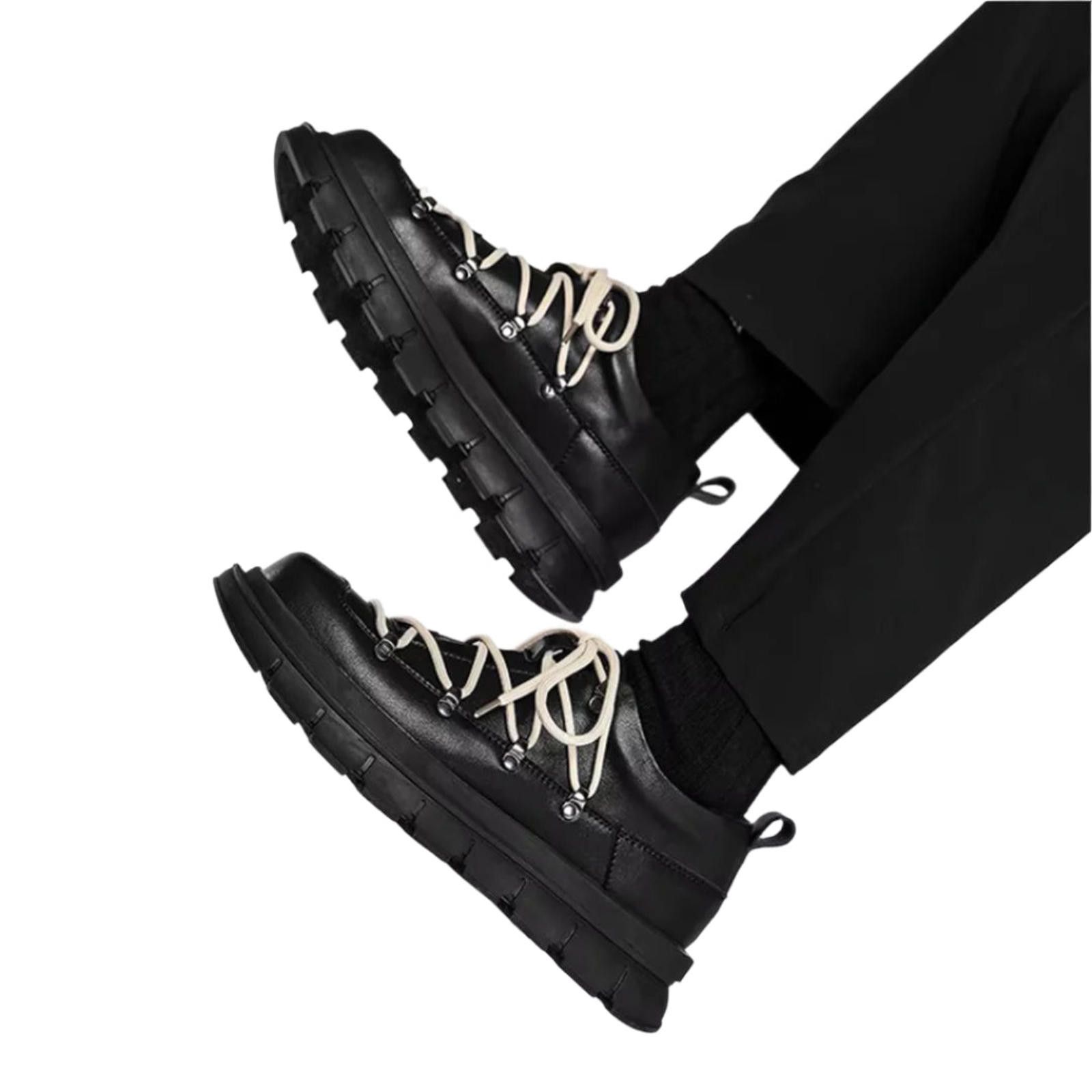 Other Leather Trail-Inspired Urban Boots Size US 7 / EU 40 - 5 Thumbnail