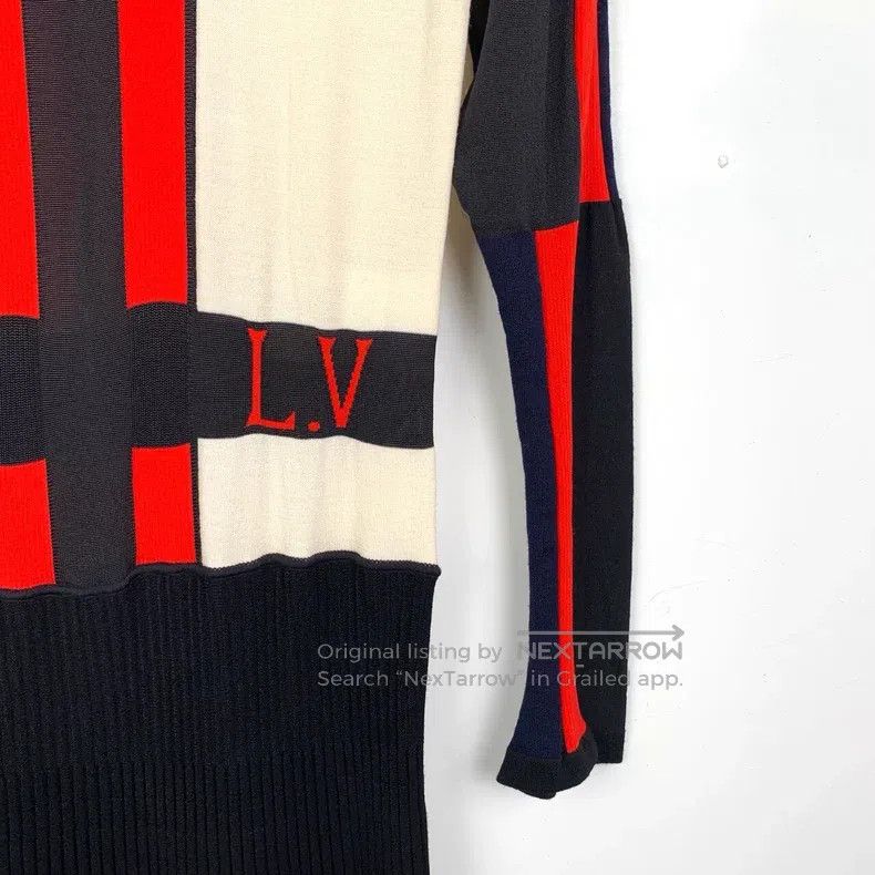 Louis Vuitton Louis Vuitton Logo monogrammed wool-blend silk-block long- Size XS / US 0-2 / IT 36-38 - 4 Thumbnail