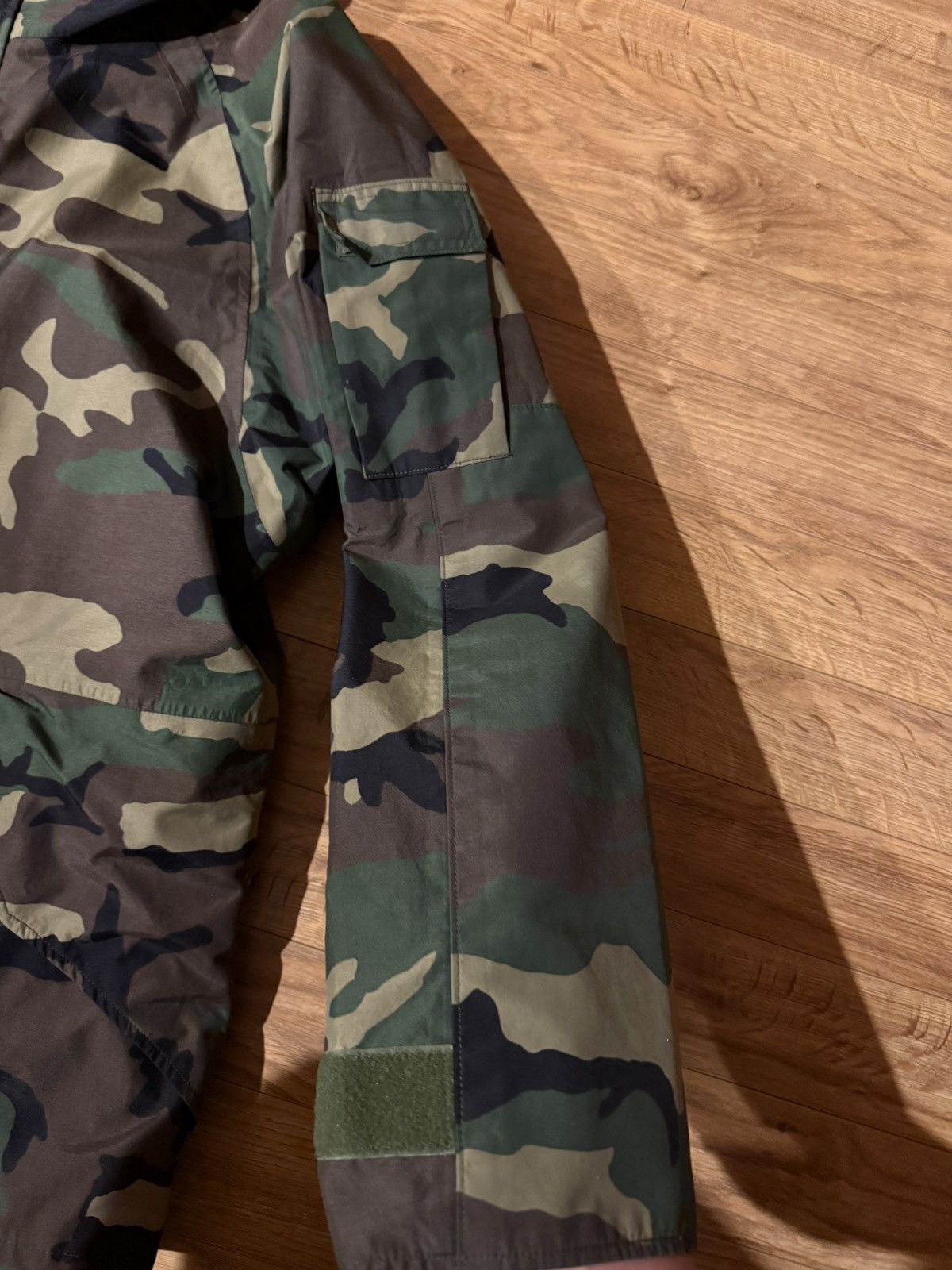 Other USGI Cold Wet Weather Woodland Camo ECWCS Parka XL Long Size US XL / EU 56 / 4 - 2 Thumbnail