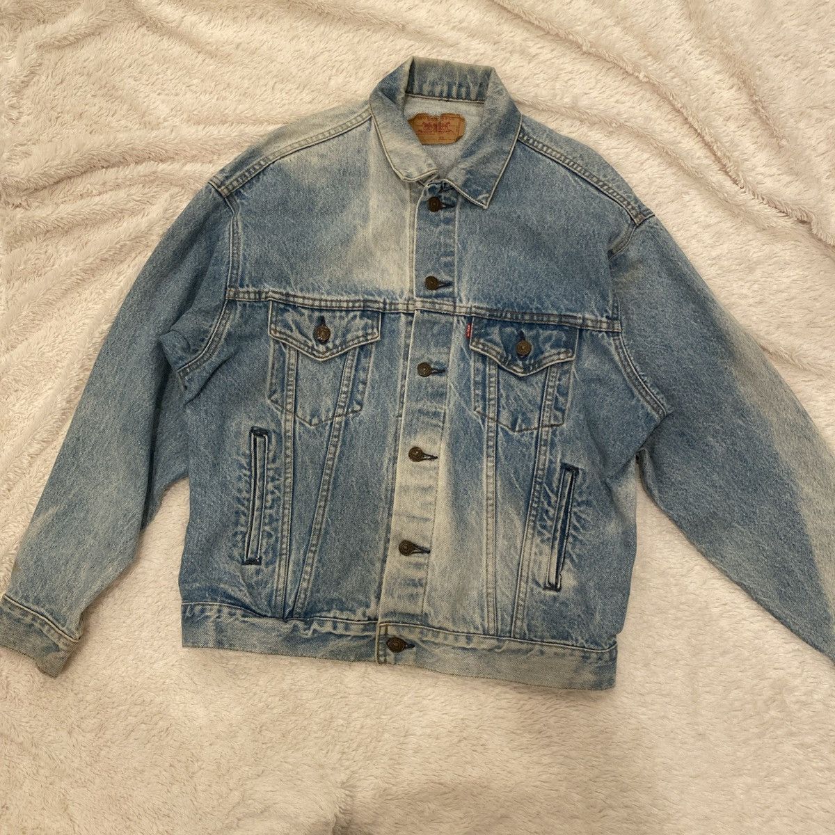 Levi's Vintage Clothing VTG Levi's Jacket Jean Denim Trucker 80's 70507 0214 Size US M / EU 48-50 / 2 - 1 Thumbnail