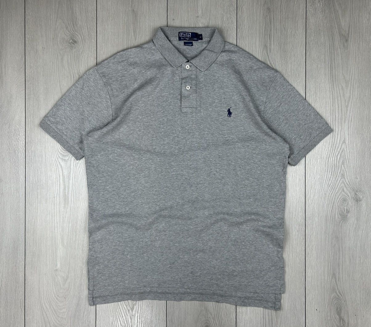 Polo Ralph Lauren × Vintage Polo Ralph Lauren Vintage Men’s Polo Shirt Grey Size M Size US M / EU 48-50 / 2 - 1 Thumbnail