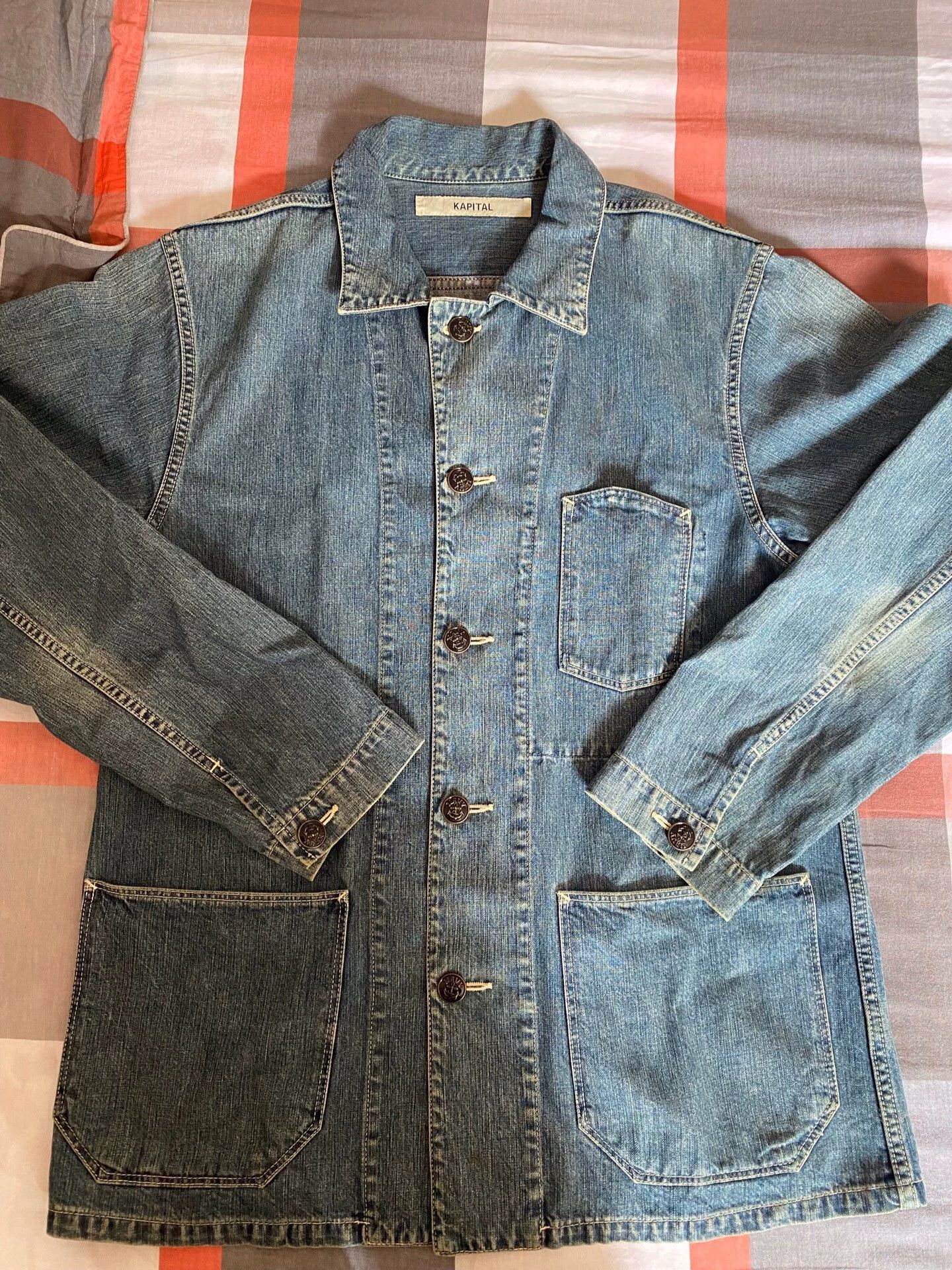 Kapital Kapital Denim Jacket - -DMC Size US XL / EU 56 / 4 - 1 Thumbnail