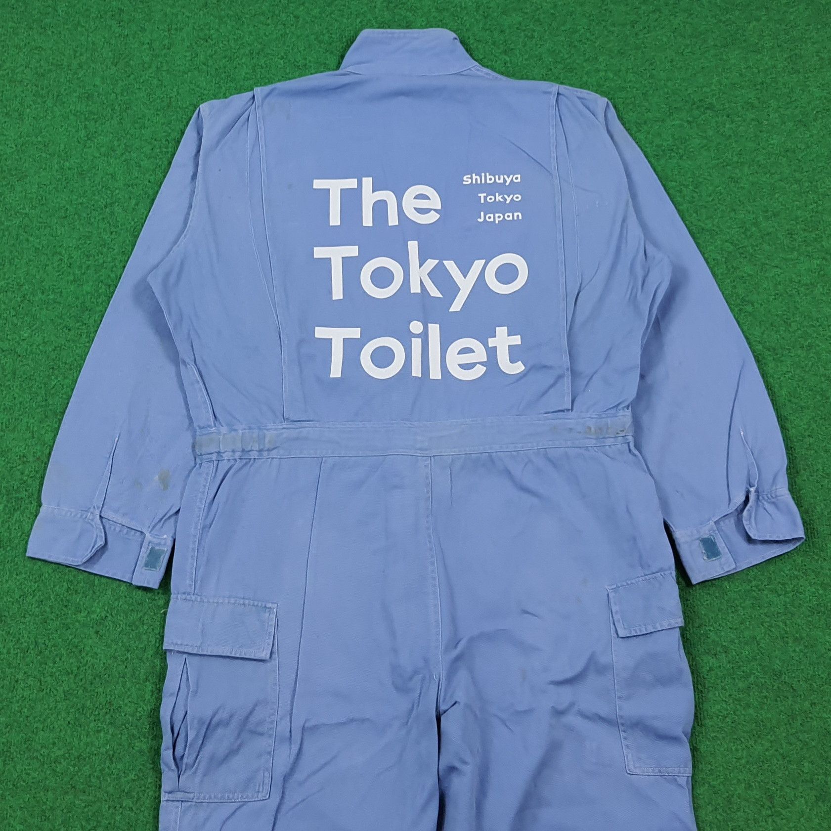 Japanese Brand Vintage The Tokyo Toilet Custom Work Utility Coverall C309N5 Size US M / EU 48-50 / 2 - 1 Thumbnail