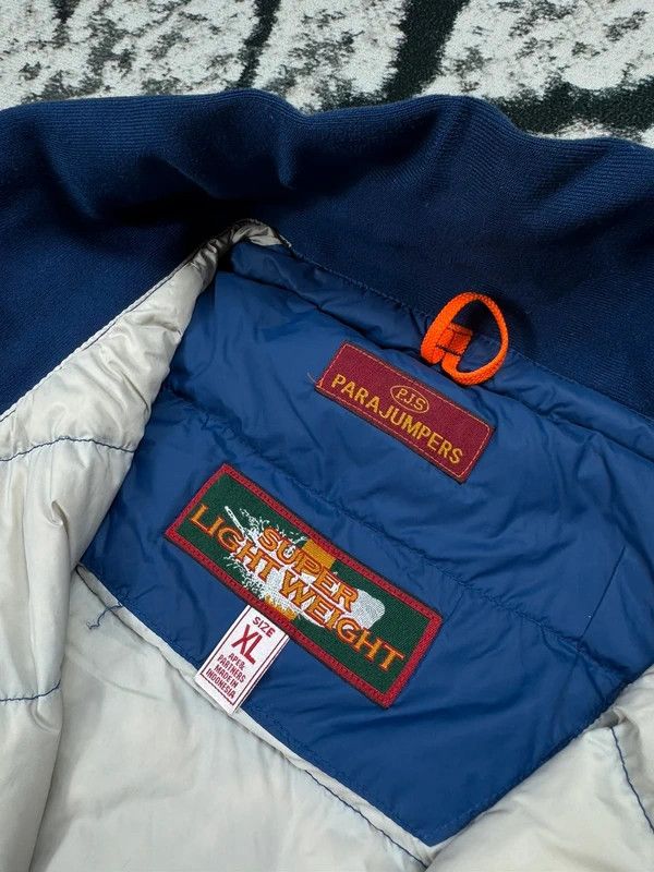 Parajumpers Parajumpers Blue Logo Down Jacket XL Size US XL / EU 56 / 4 - 5 Thumbnail