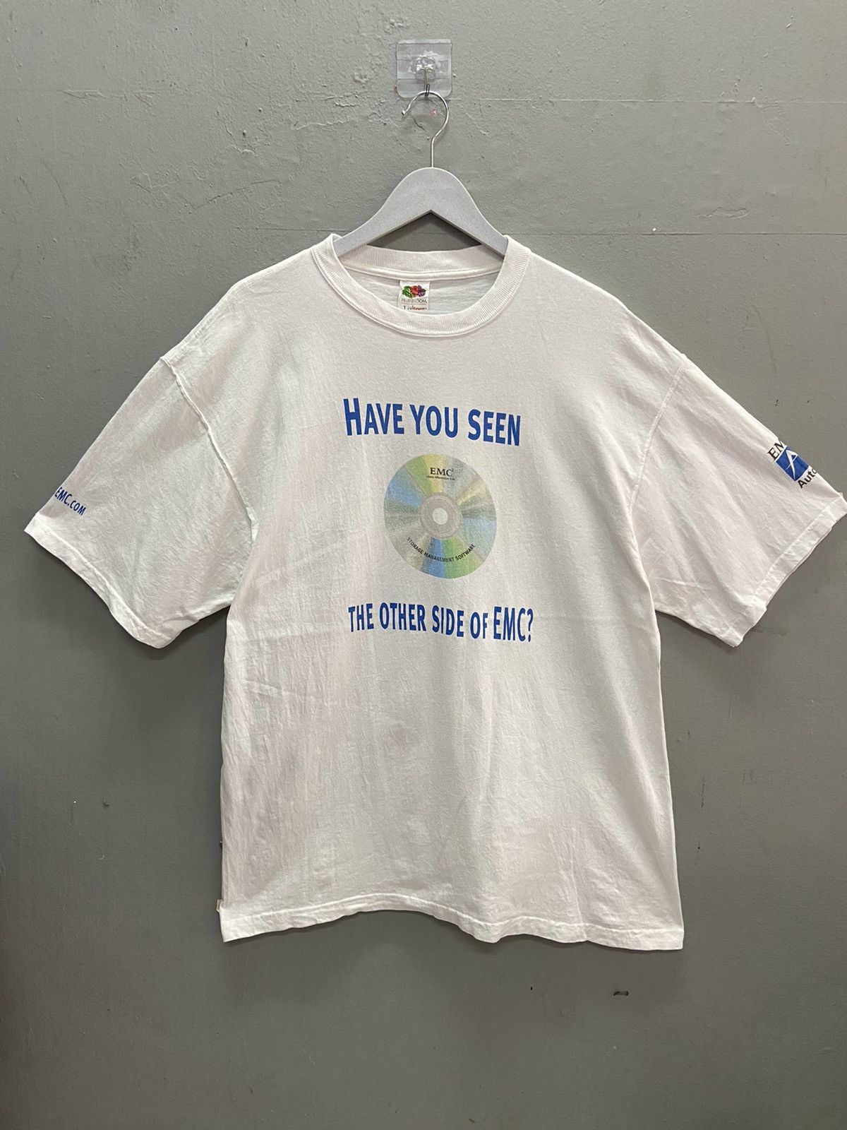 Vintage VINTAGE EMC STORAGE MANAGEMENT SOFTWARE TEE SHIRT Size US XL / EU 56 / 4 - 1 Thumbnail