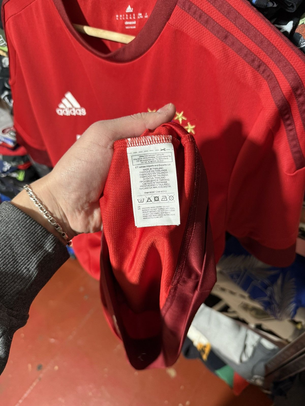 Adidas Adidas Bayern Munich HOME 2015 2016 Football Soccer Jersey Size US XL / EU 56 / 4 - 9 Thumbnail