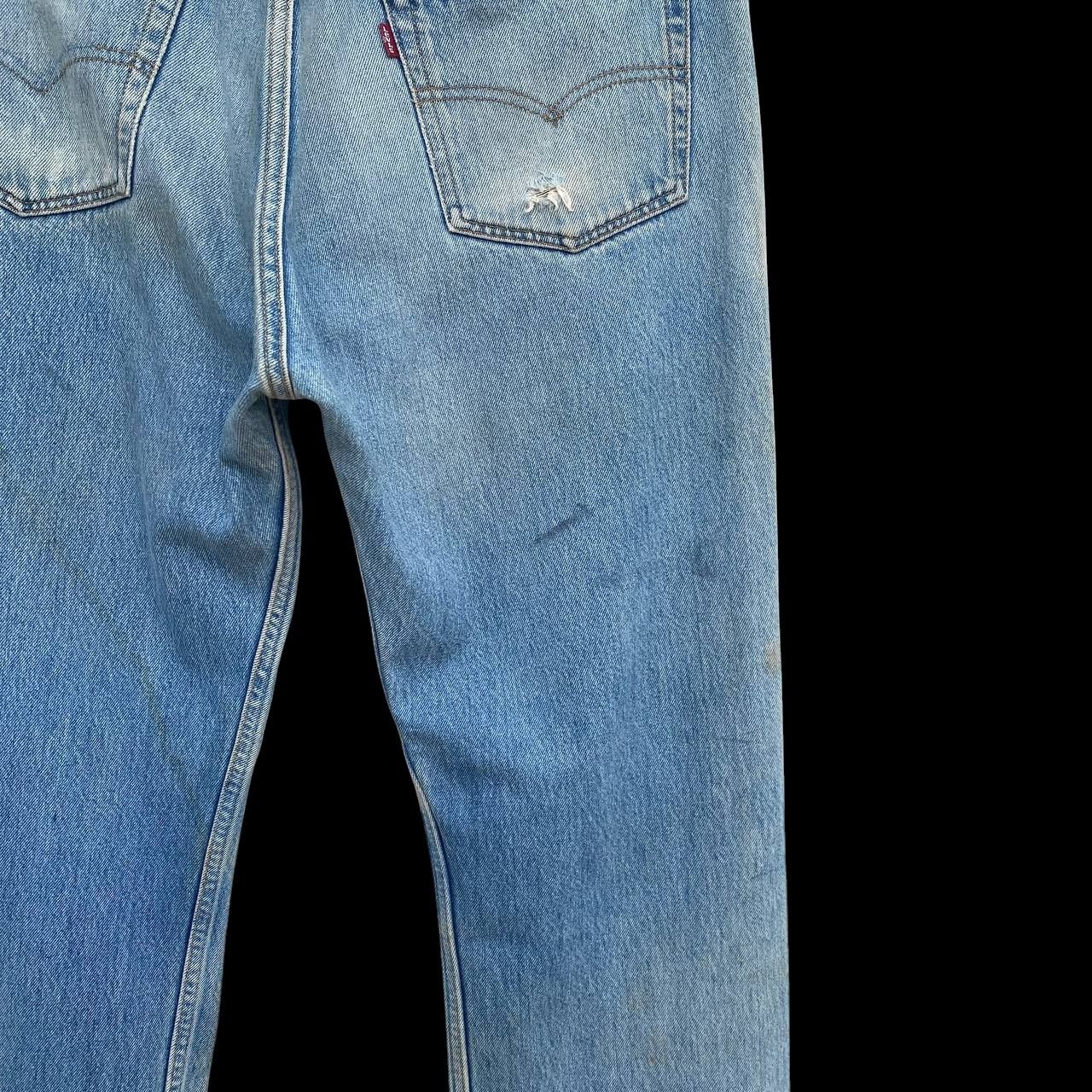 Levi's Vintage Clothing VINTAGE KURT COBAIN 00'S LEVIS 501 DISTRESSED DIRTY W35X33" Size US 35 - 9 Thumbnail