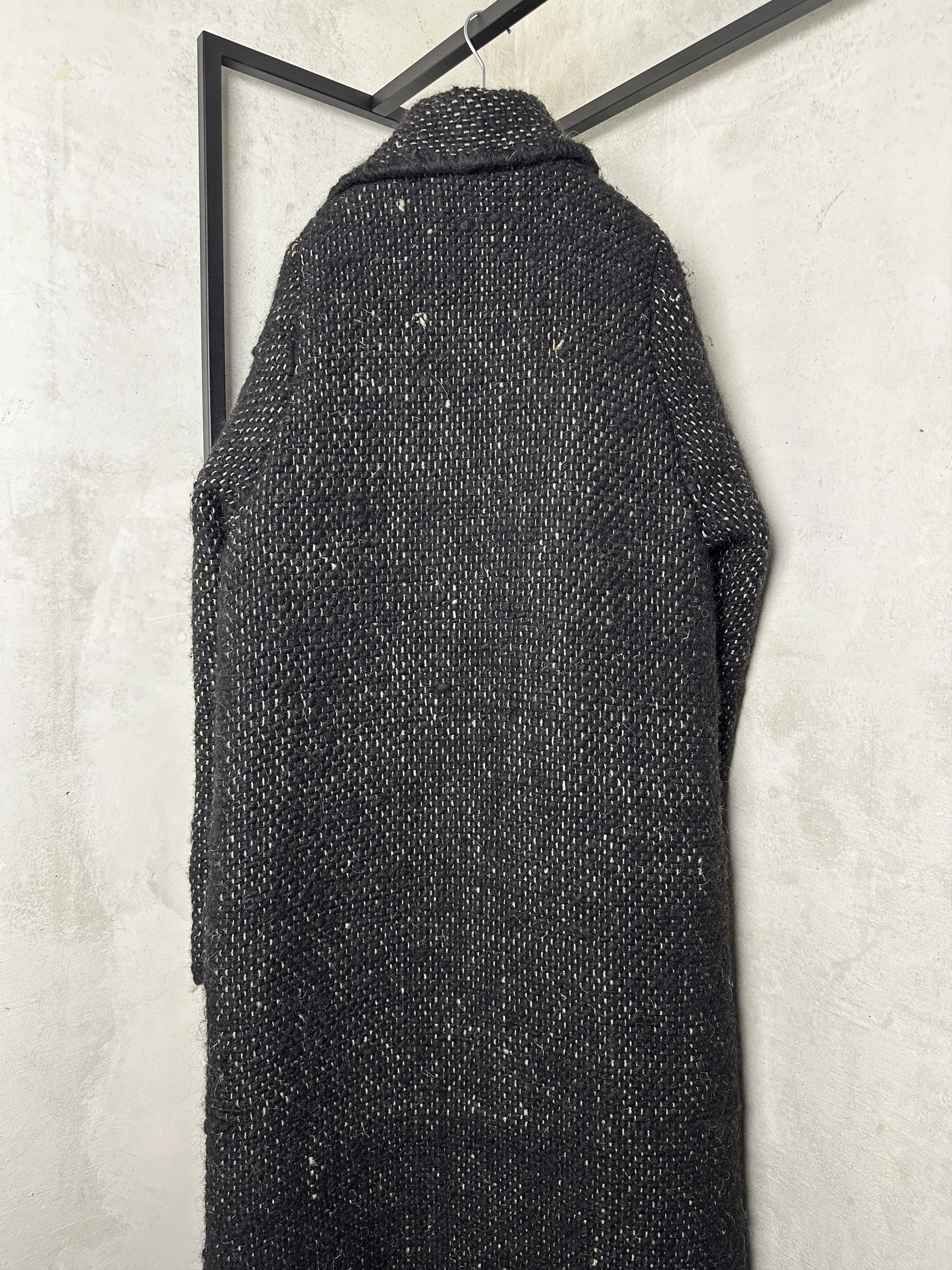 Other Avant Garde like Issey Miyake Heavy Thick Wool Maxi Coat Size M / US 6-8 / IT 42-44 - 8 Thumbnail