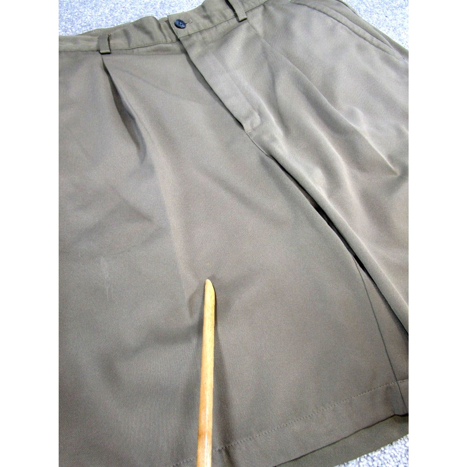 Nike VINTAGE Nike Golf Shorts Mens 38 Fitdry Brown Pleated Front Size US 38 / EU 54 - 2 Thumbnail