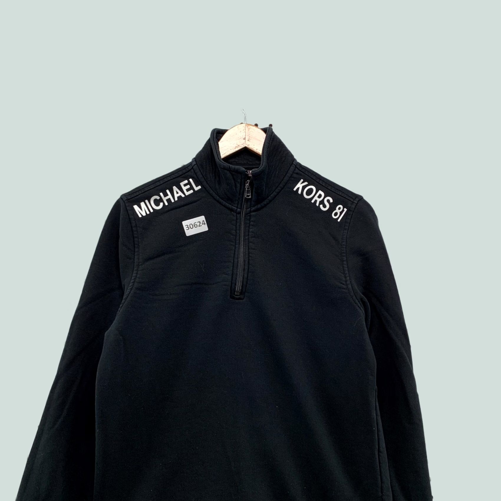 Michael Kors Michael Kors 1/4 Zip Sweater Black Mens Small Pullover Knit Mock Neck 1/4 Zip Adult Mens Size US S / EU 44-46 / 1 - 1 Thumbnail